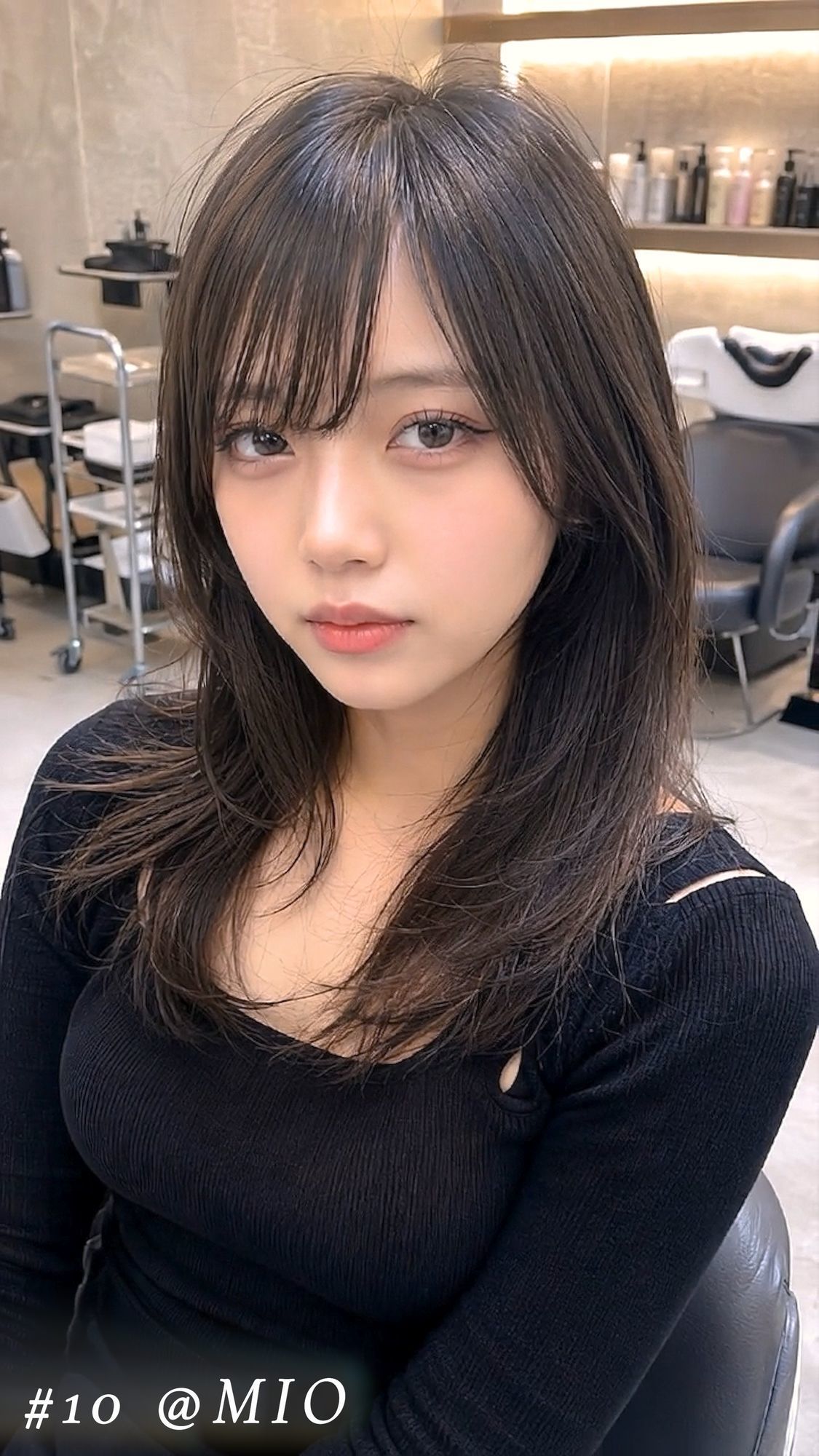 美容室に行っただけなのに4回も大量顔射された私…。おしゃれなクール系美容女子たち20人、Before＆After顔射オムニバス【4K縦動画】