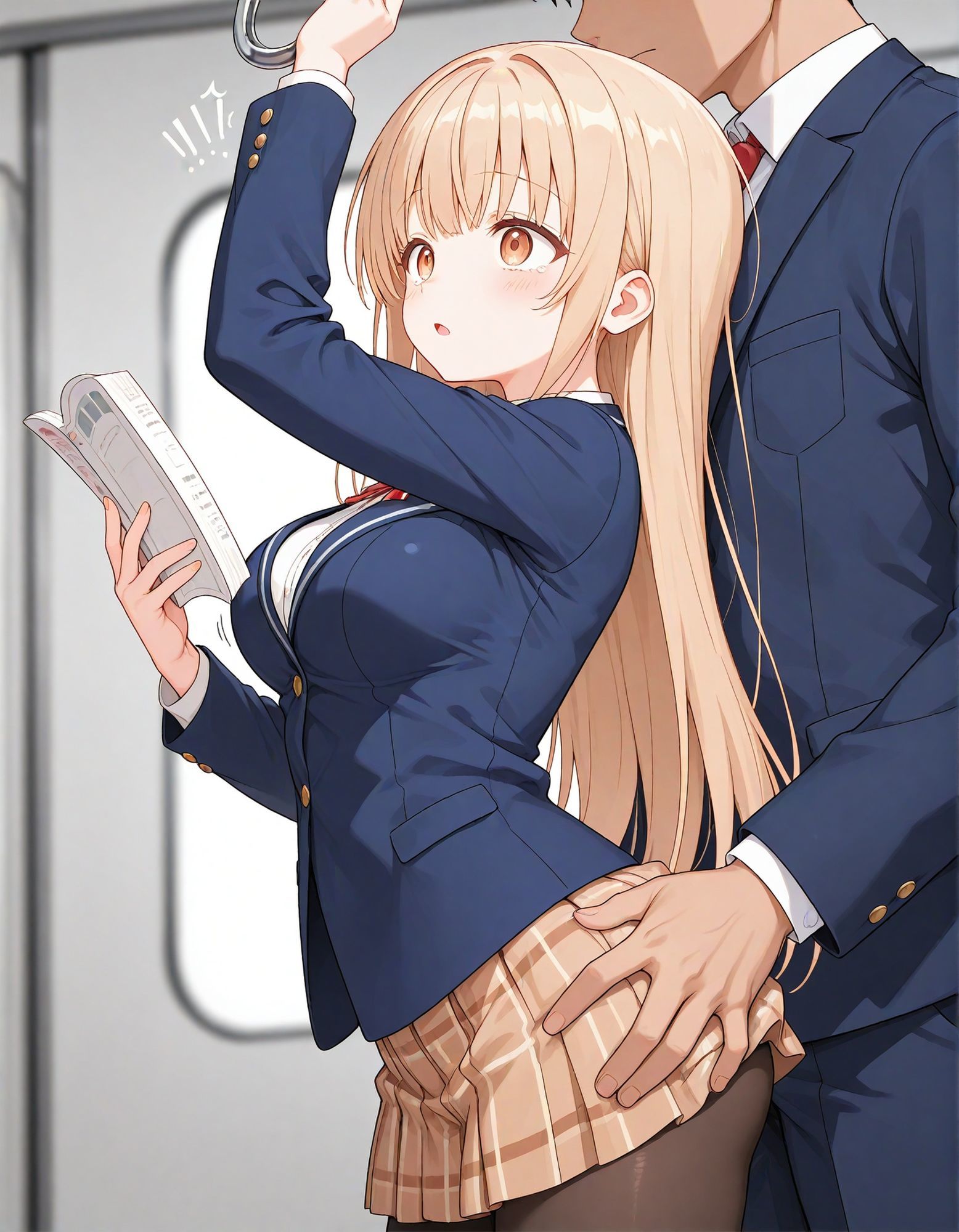 【動画付き】痴●電車 犯●れた少女 椎名●昼編