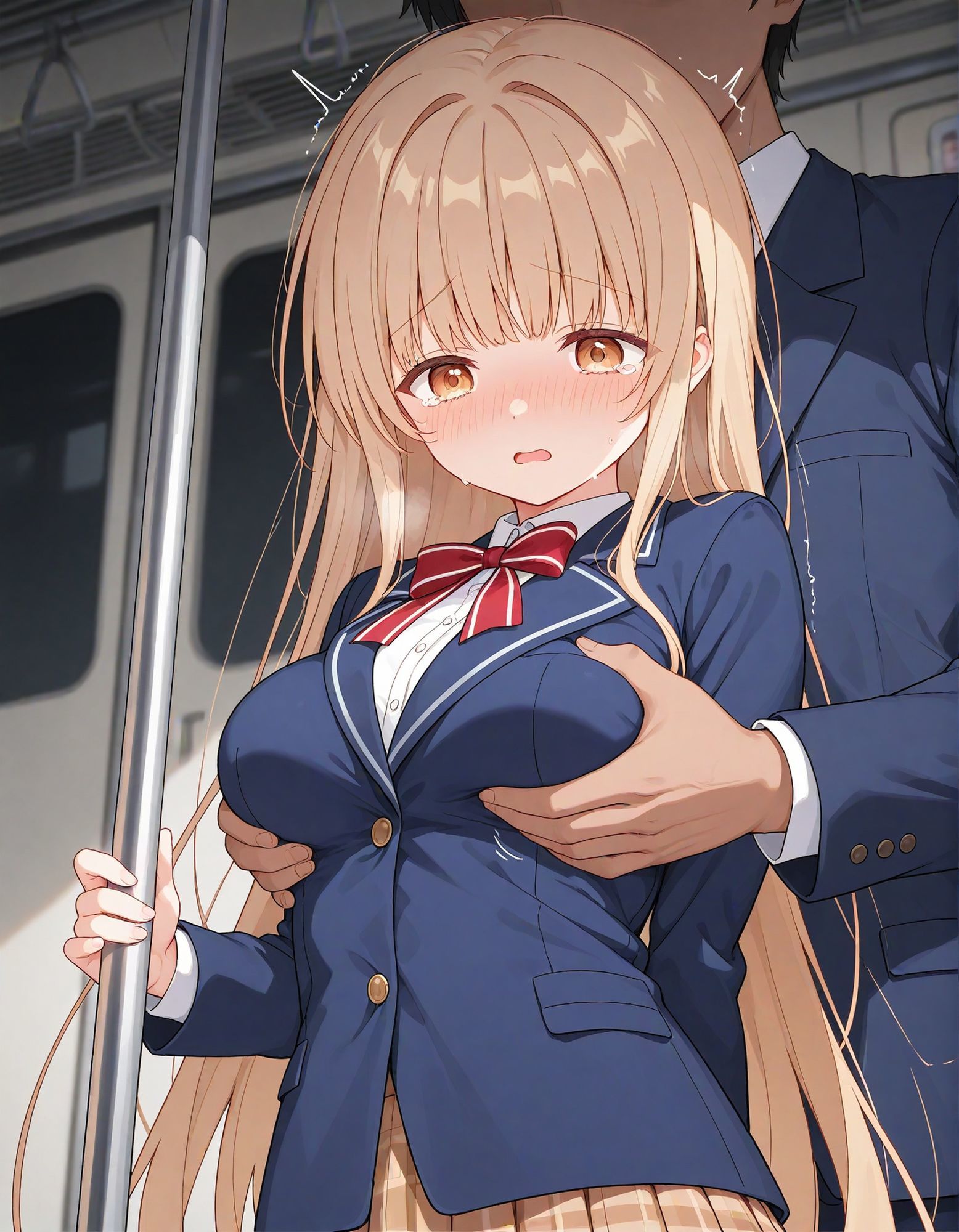 【動画付き】痴●電車 犯●れた少女 椎名●昼編
