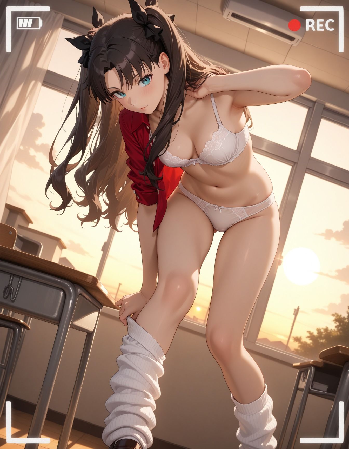 放課後の教室でキモ男に犯●れた少女