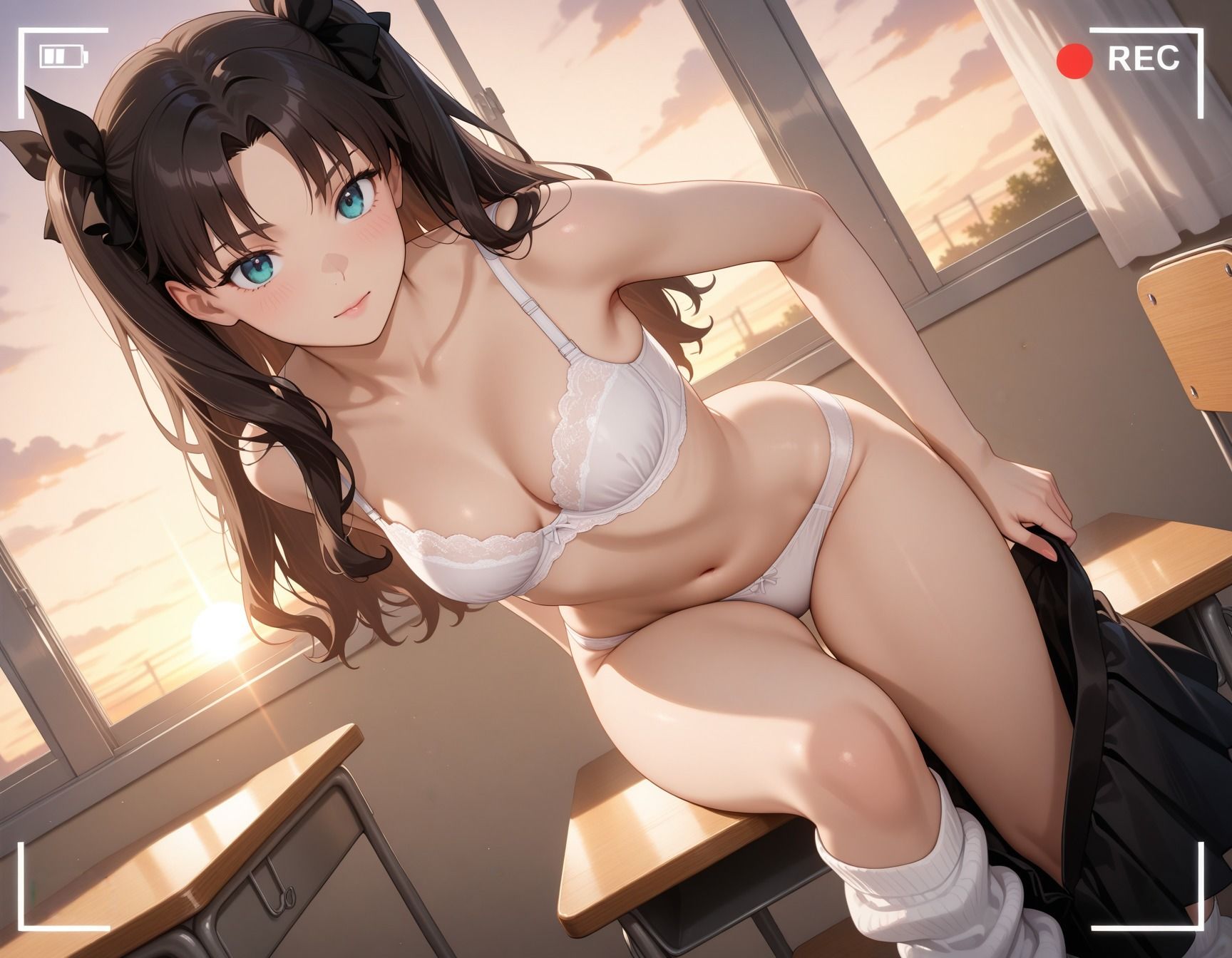 放課後の教室でキモ男に犯●れた少女