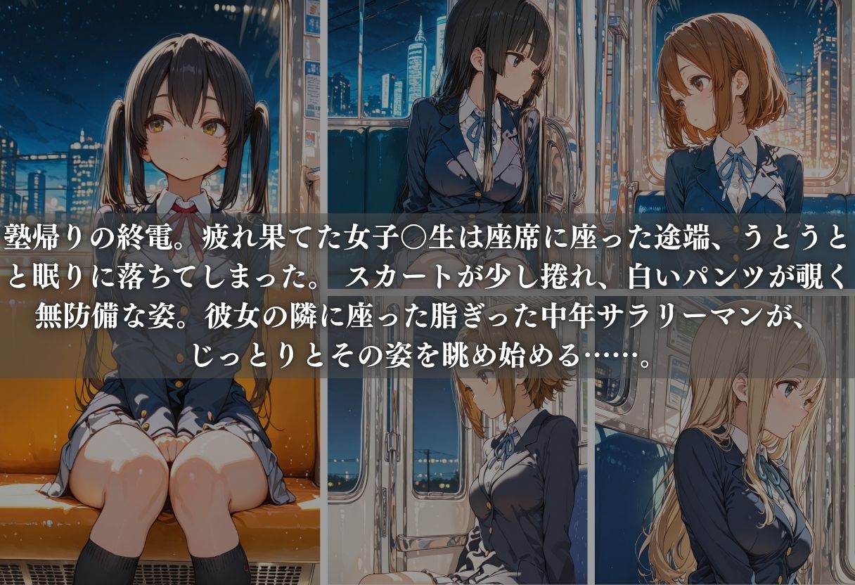 痴●列車ボテ腹END 〜キモおじリーマンに孕ませられる現役女子校生〜 Vol.4