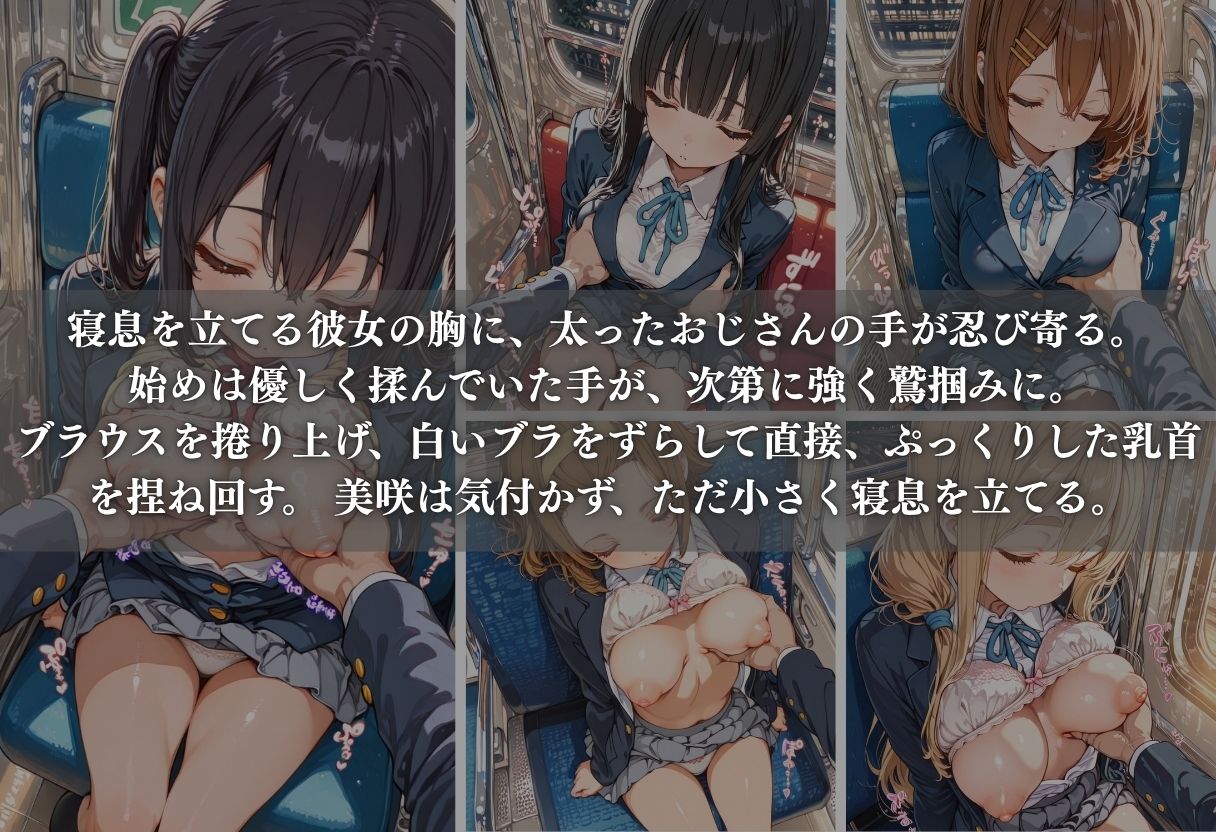 痴●列車ボテ腹END 〜キモおじリーマンに孕ませられる現役女子校生〜 Vol.4