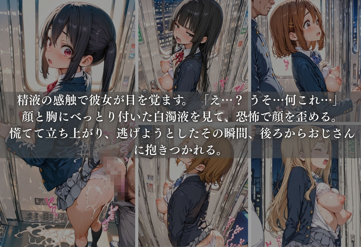 痴●列車ボテ腹END 〜キモおじリーマンに孕ませられる現役女子校生〜 Vol.4