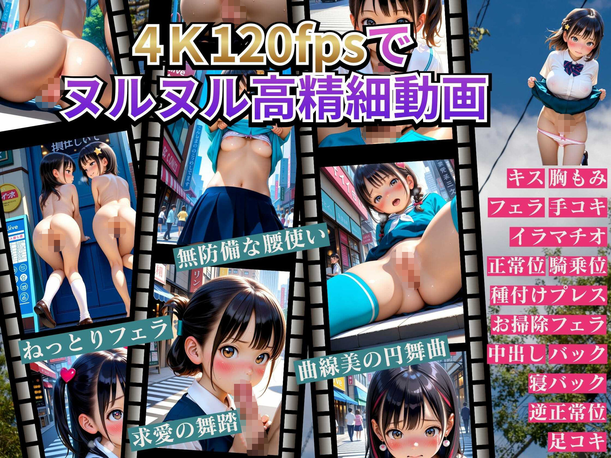 盗撮コレクションW 〜学校の通学路編〜