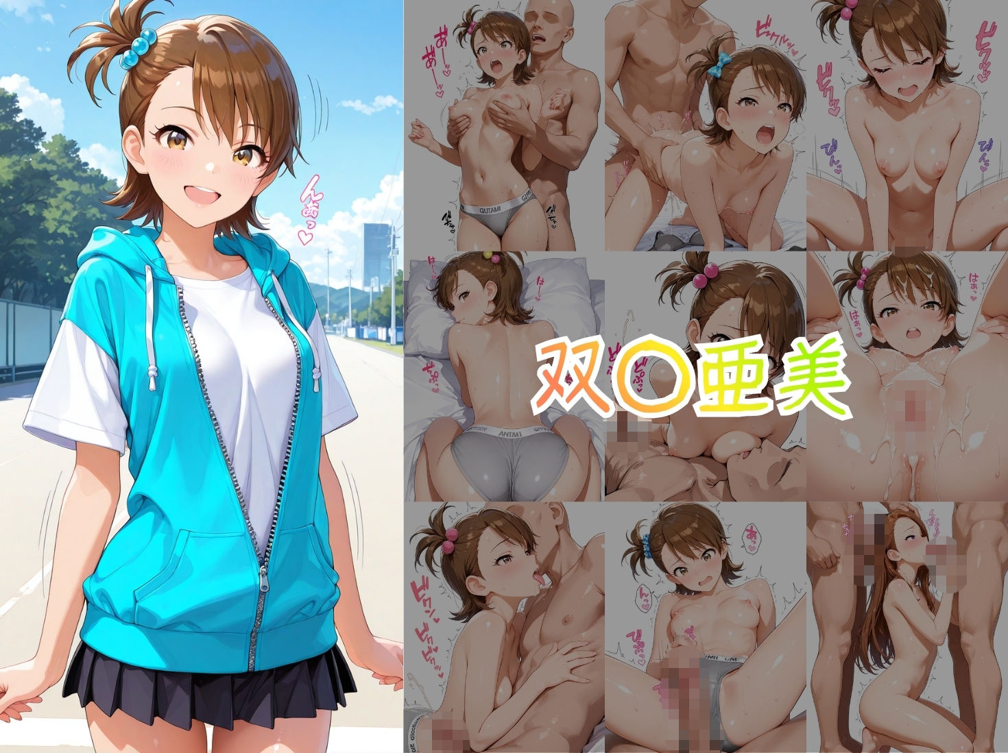 アイドルヌードコレクション 765プロオールスターズ Side-A 編（ 天〇春香、如〇千早、高〇やよい、水〇伊織、双〇亜美、秋〇律子）