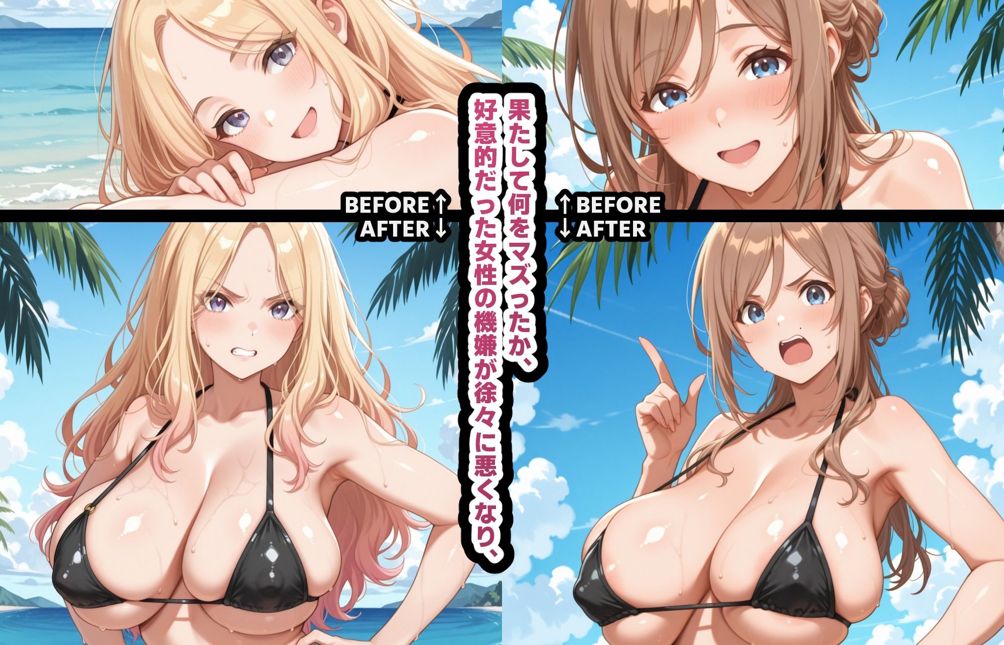 メチャクチャに嫌われてからのレ●プが一番気持ち良いから。【星南＆莉波】