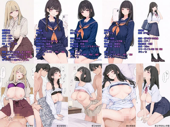 「巨乳爆乳50人！」長乳ロケットおっぱいに上向きおっぱいも！オレのハメ撮り図鑑