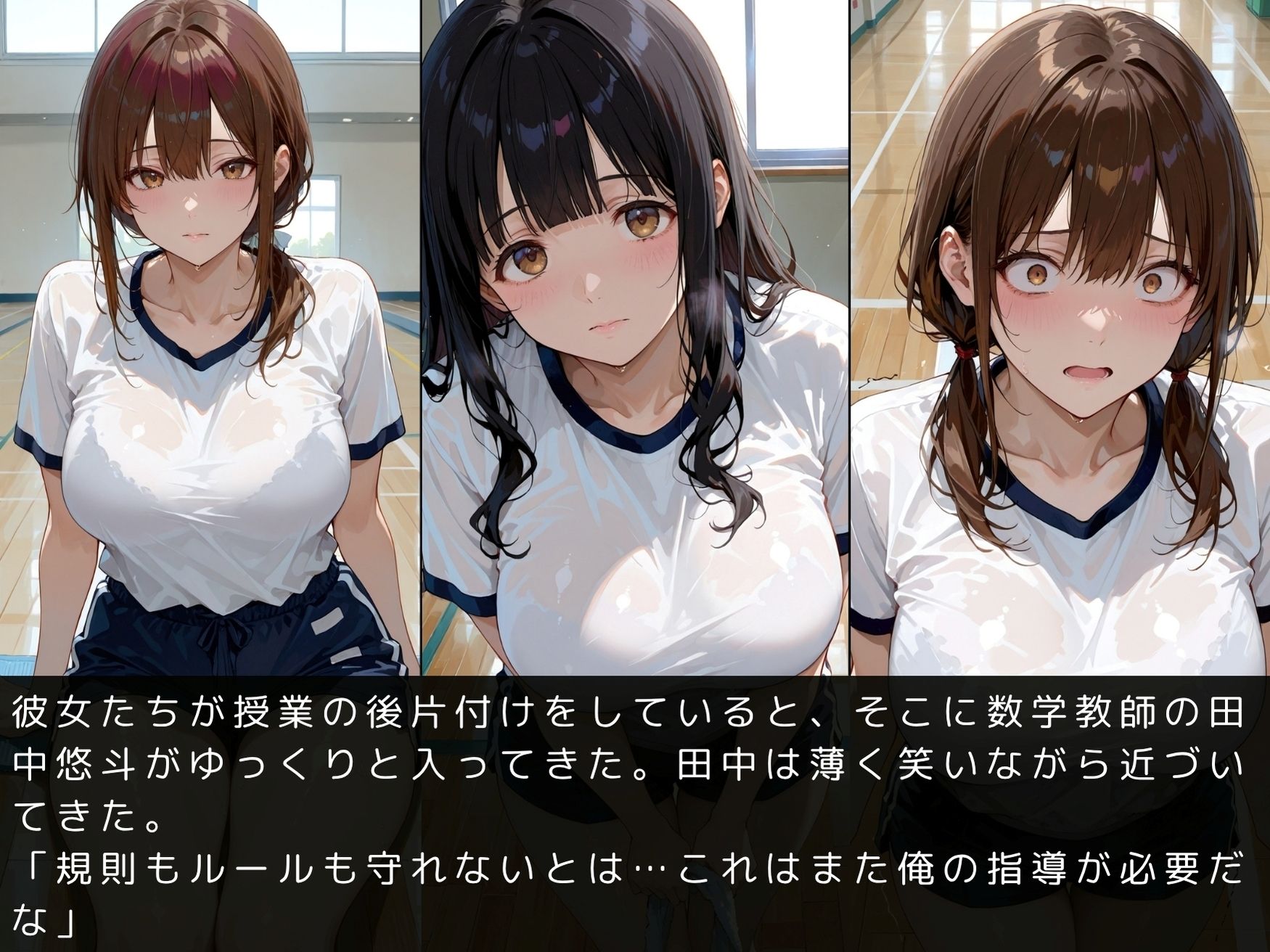 放課後の性指導〜禁断の記録〜体育館編