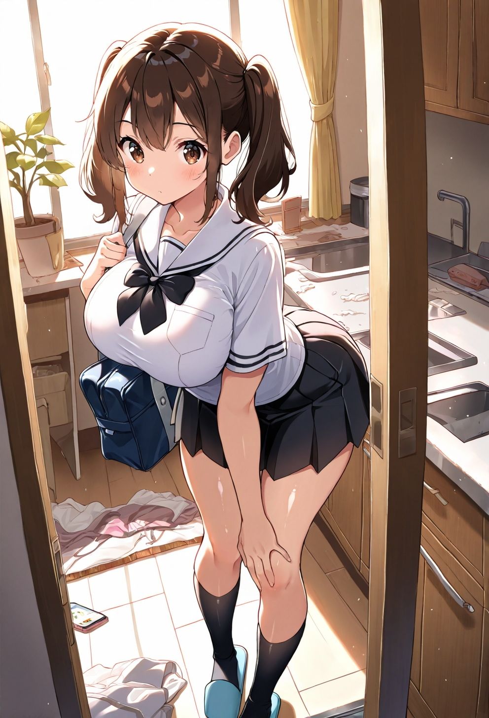 汚部屋へようこそ 巨乳ちゃんへの中出し日記