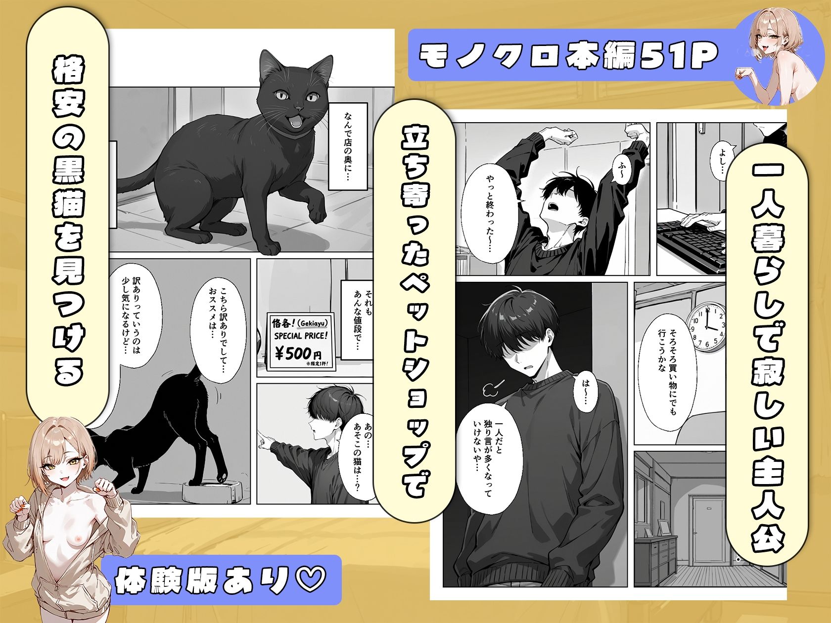 ぼくの猫は夜になるとギャルに変身する！？