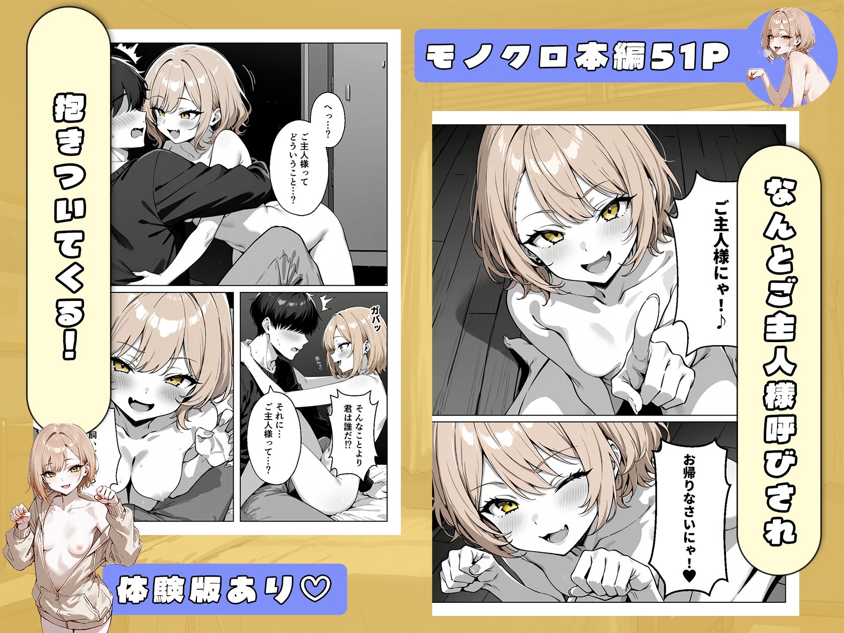 ぼくの猫は夜になるとギャルに変身する！？