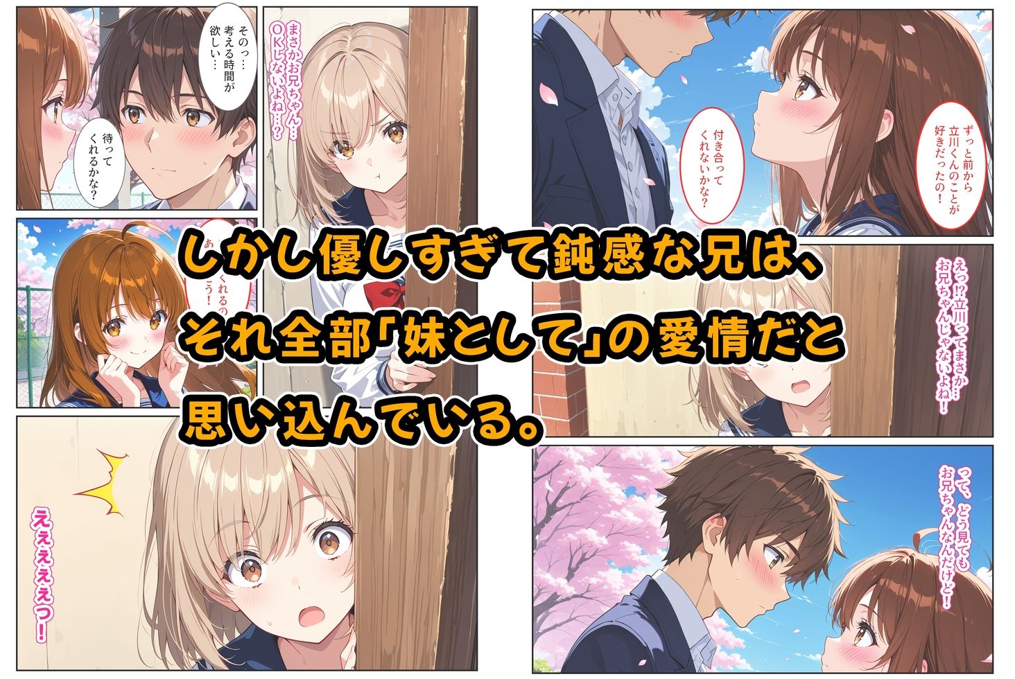 間違って媚薬を飲んで発情しちゃった爆乳妹が大好きな兄に中出しおねだりしてきた！