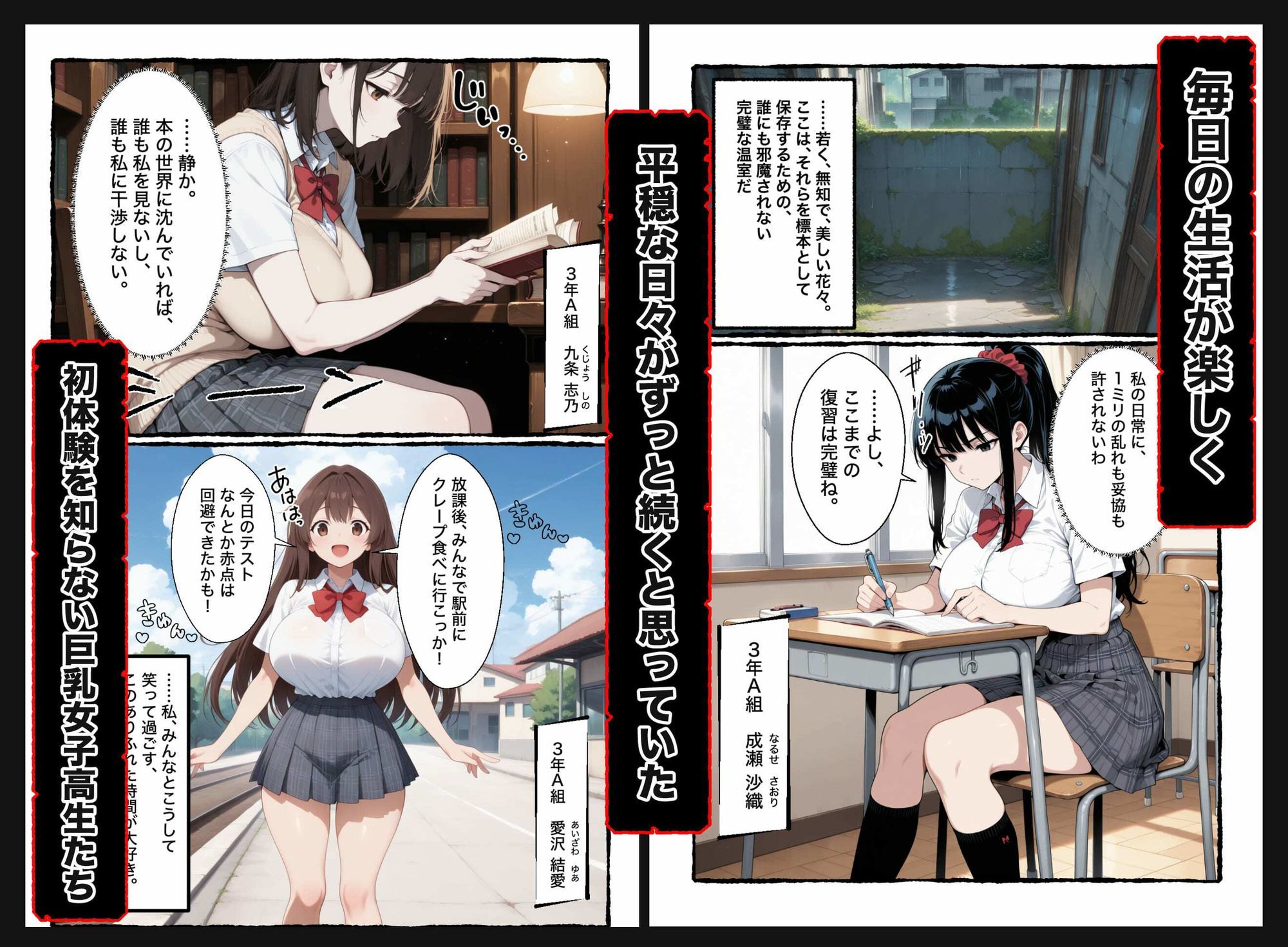 壊された処女  無慈悲生ハメの話