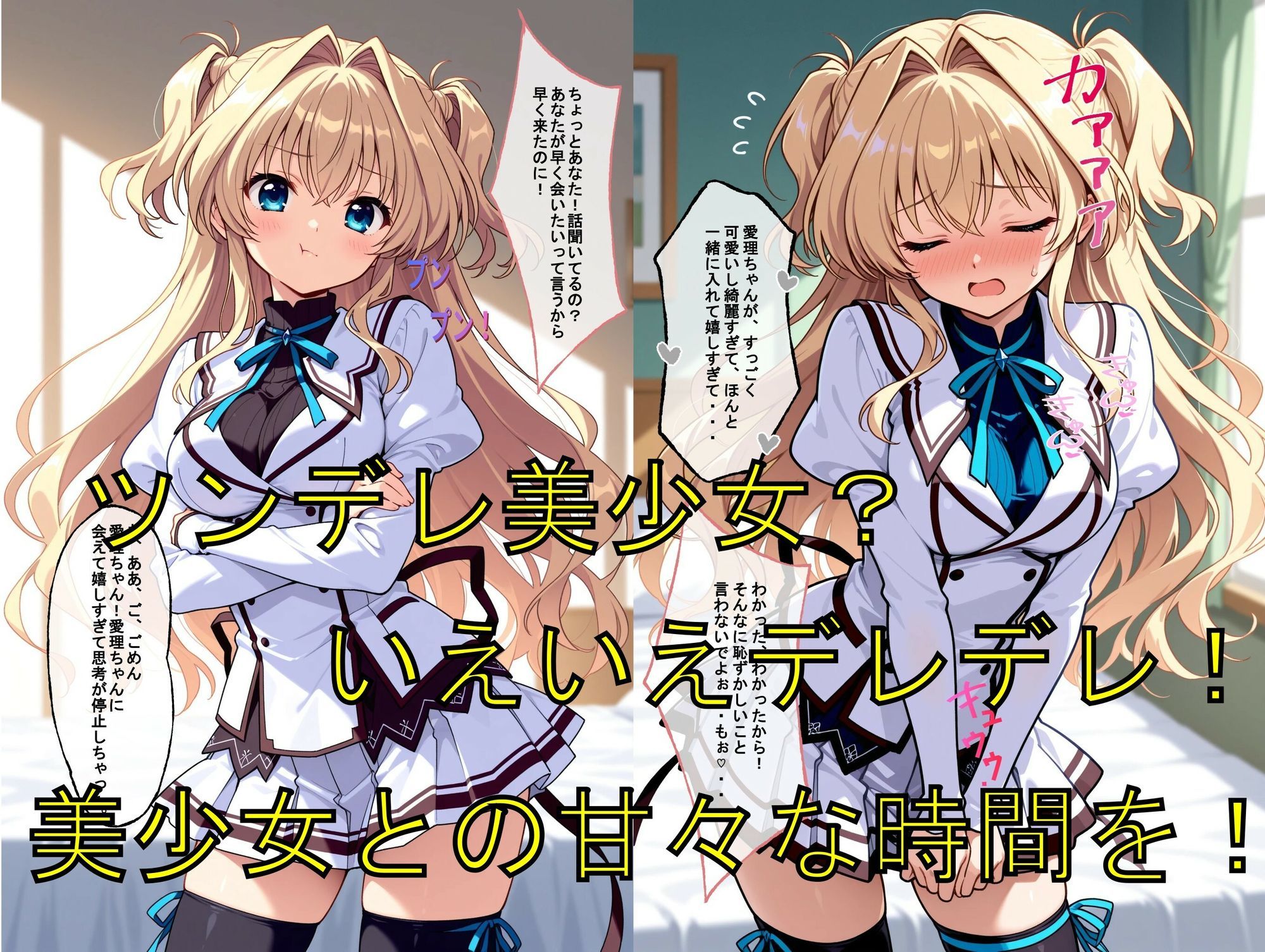 推しキャラ召喚した俺！ ツンデレ？いえいえデレデレ美少女を堪能する 〜瀬〇  愛理〜ver