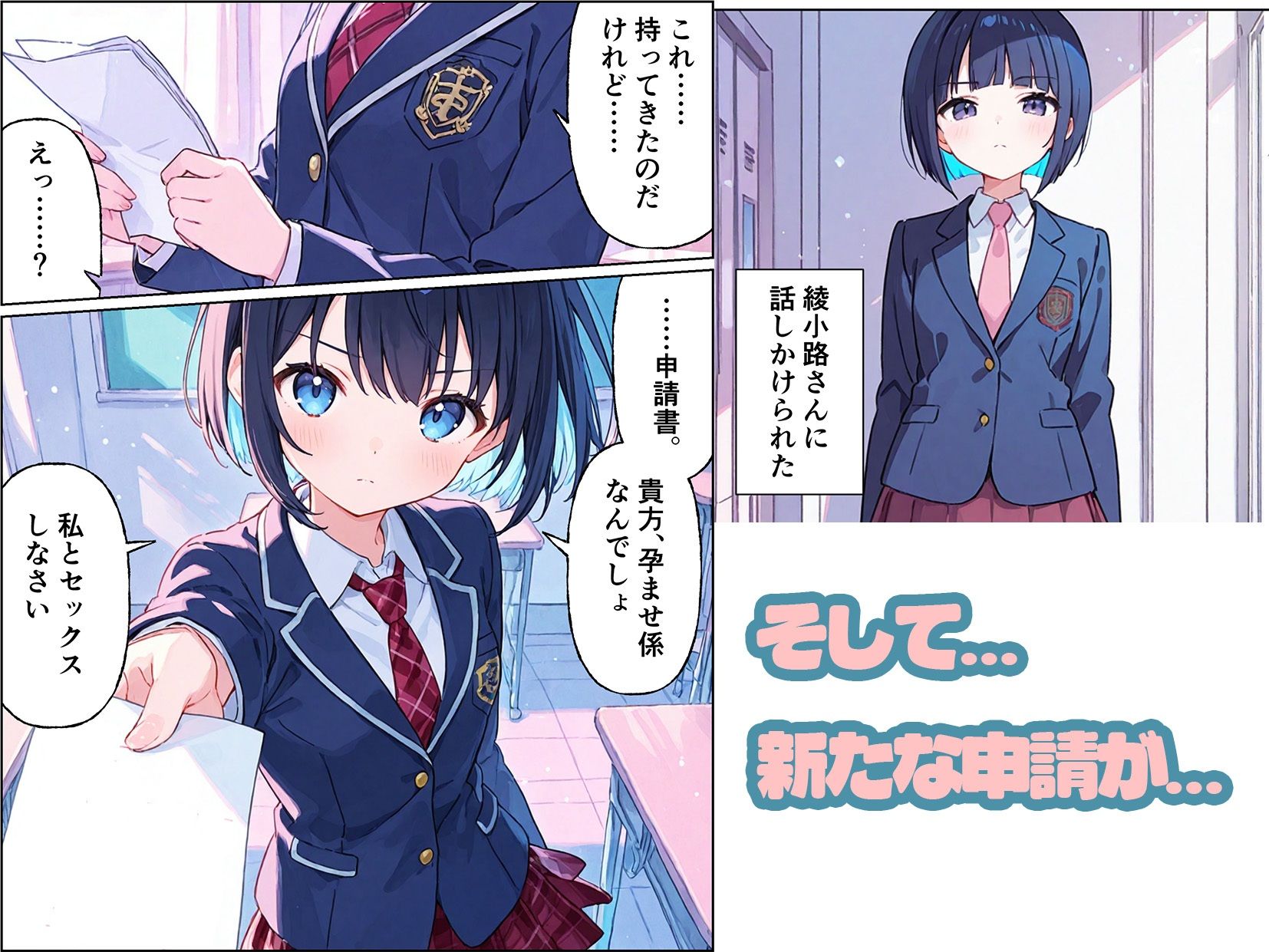 孕ませ係は僕一人！？  学園の処女たちと合法種付け放題！