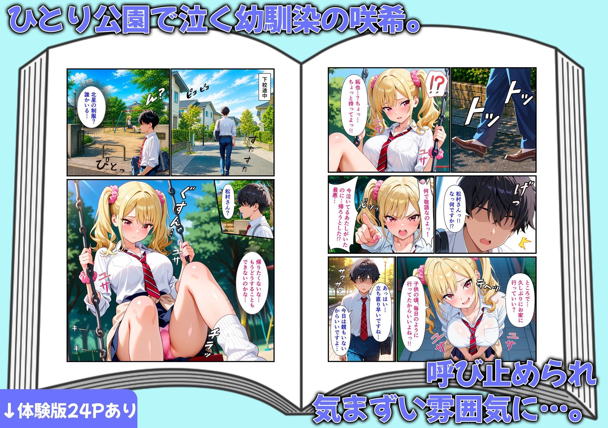 強引な幼馴染ギャルにキスされ…イチャラブHになって恋した話  ねぇ…こんなあたしもどう？