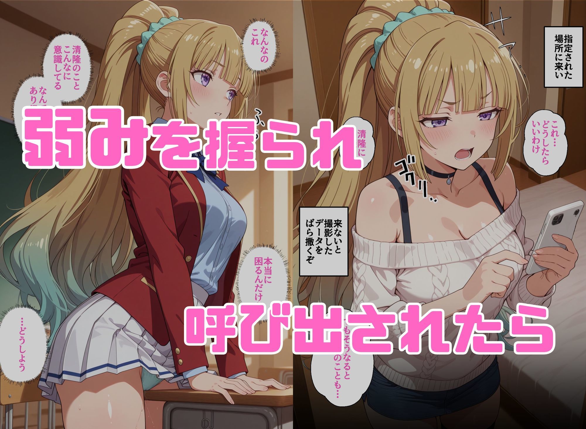 寝取られ女子 弱みをネタに支配された 軽〇沢恵