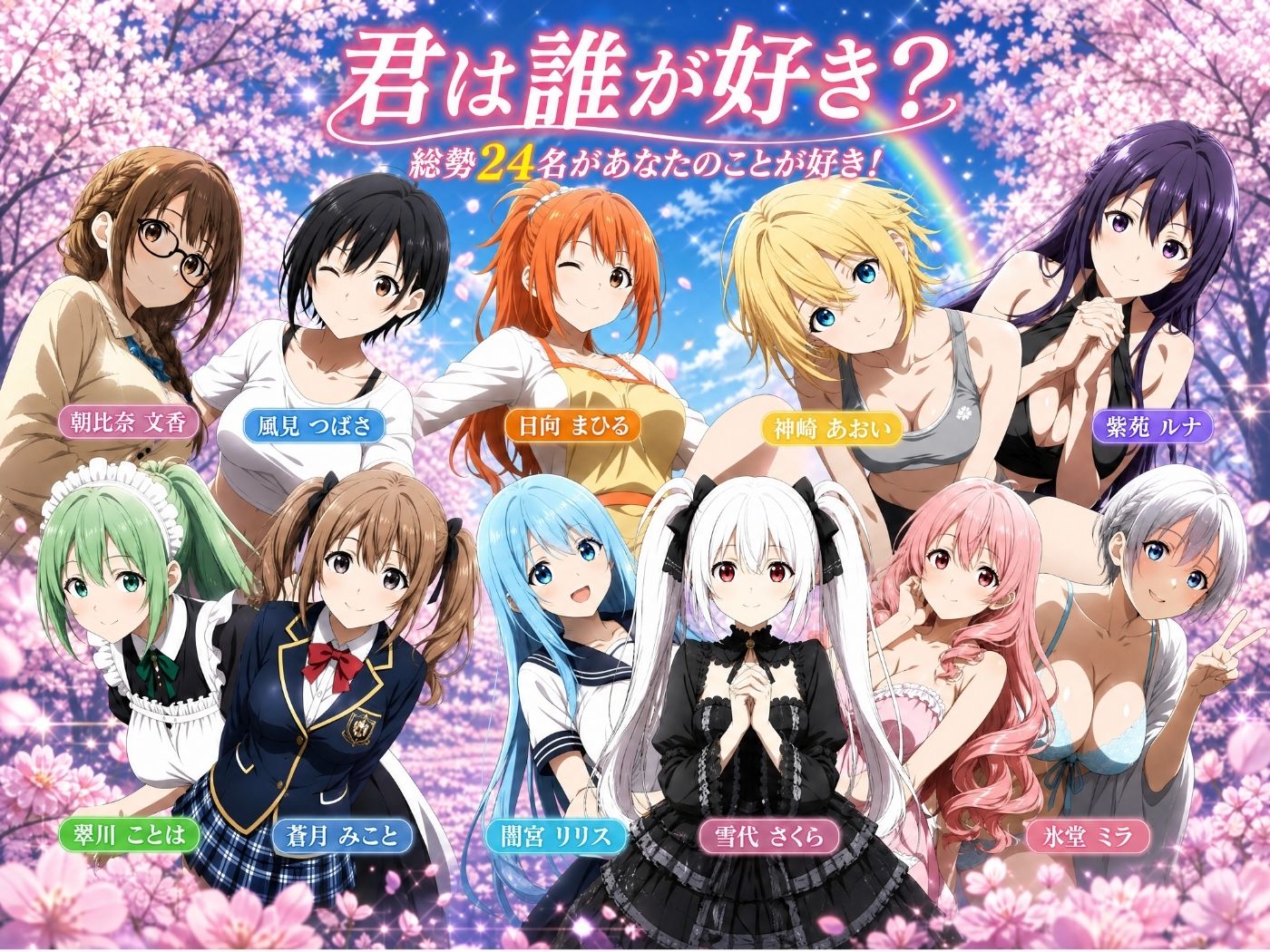 3年1組あなたの彼女 〜学園生活で出会う最高の彼女たちとの物語〜【修学旅行編】