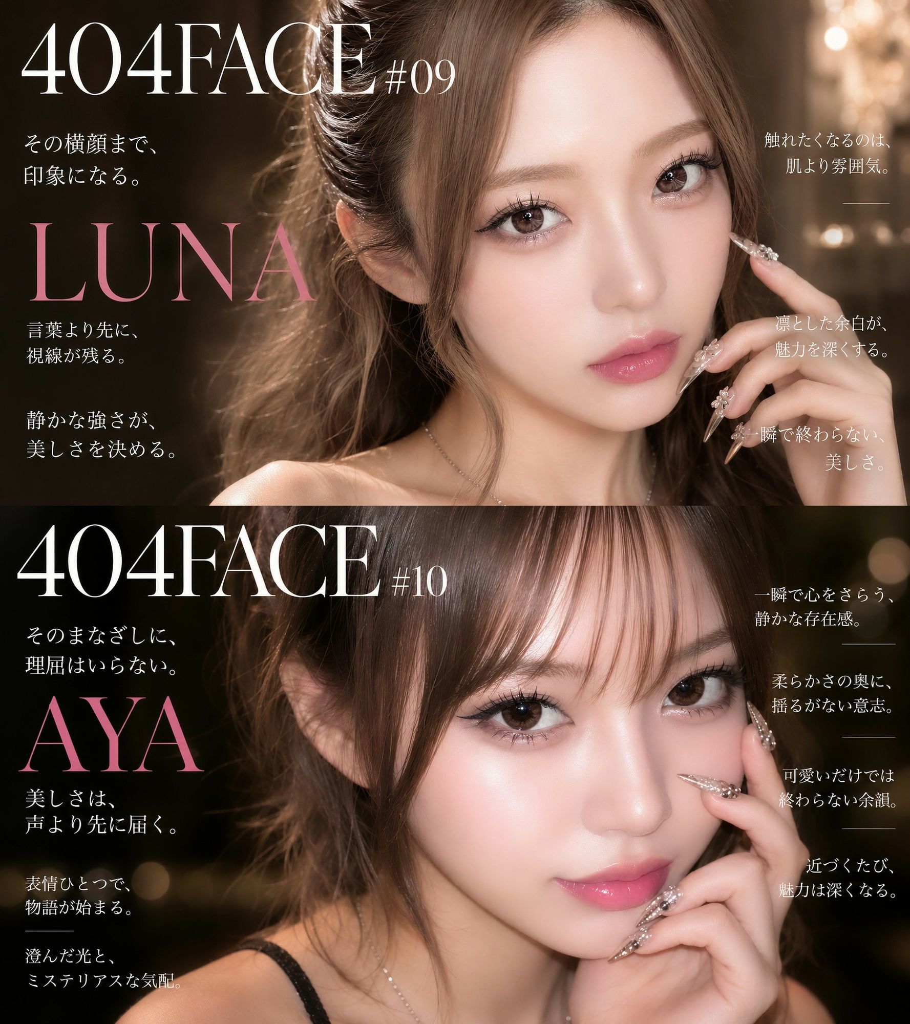【404FACE】大量顔射されちゃうキレイなお姉さんは好きですか？超接写からの大量顔射。JKシリーズも収録【4K超高画質動画】Facial Compilation