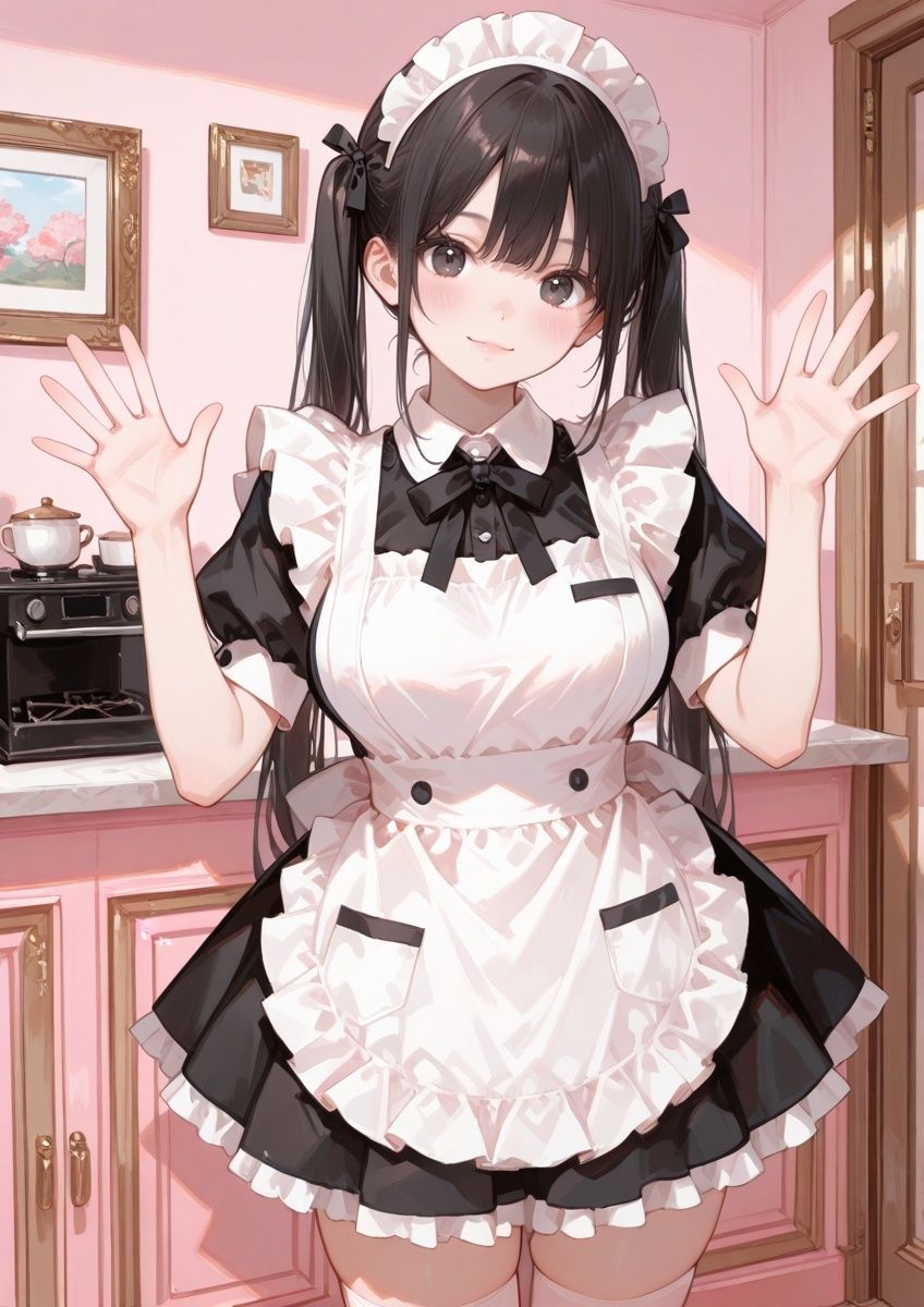 【4K120FPS】パパ活巨乳メイド〜閉店後のメイドカフェでご奉仕せっくす〜