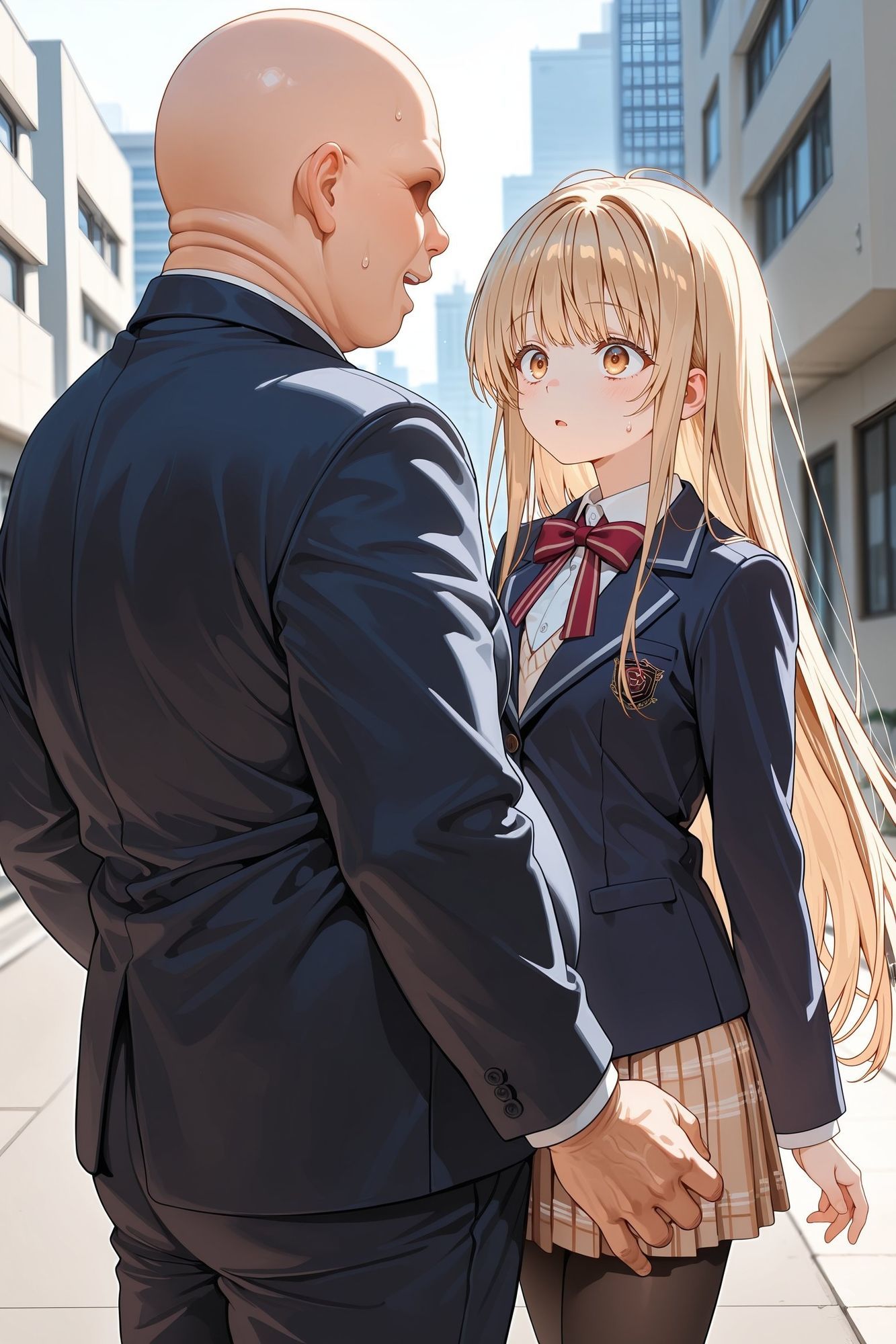 お隣の天使様がいつの間にか知らないおじさんに肉オナホにされていた件