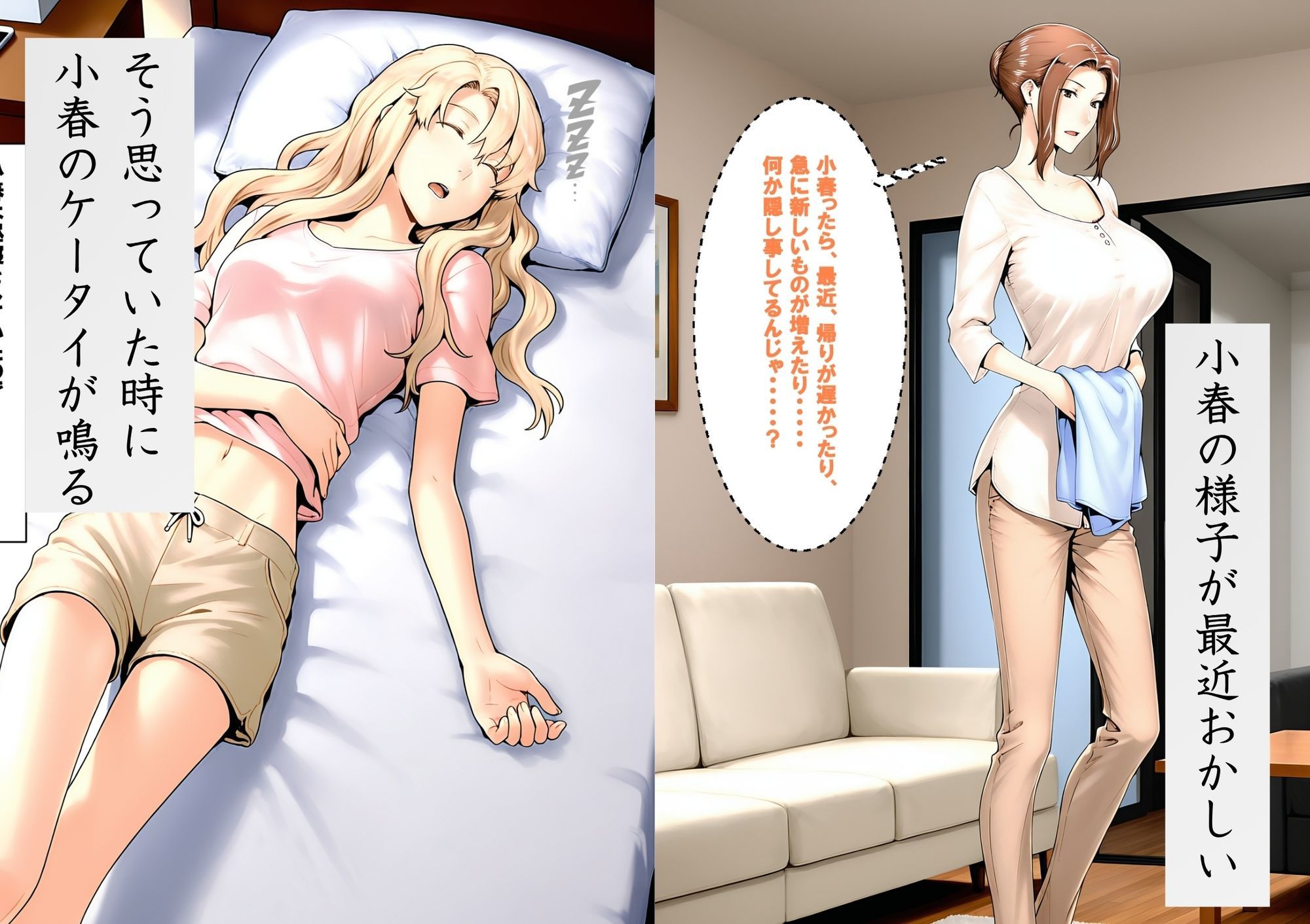愛娘のために堕ちた母卑劣な男に犯●れ続けた夜