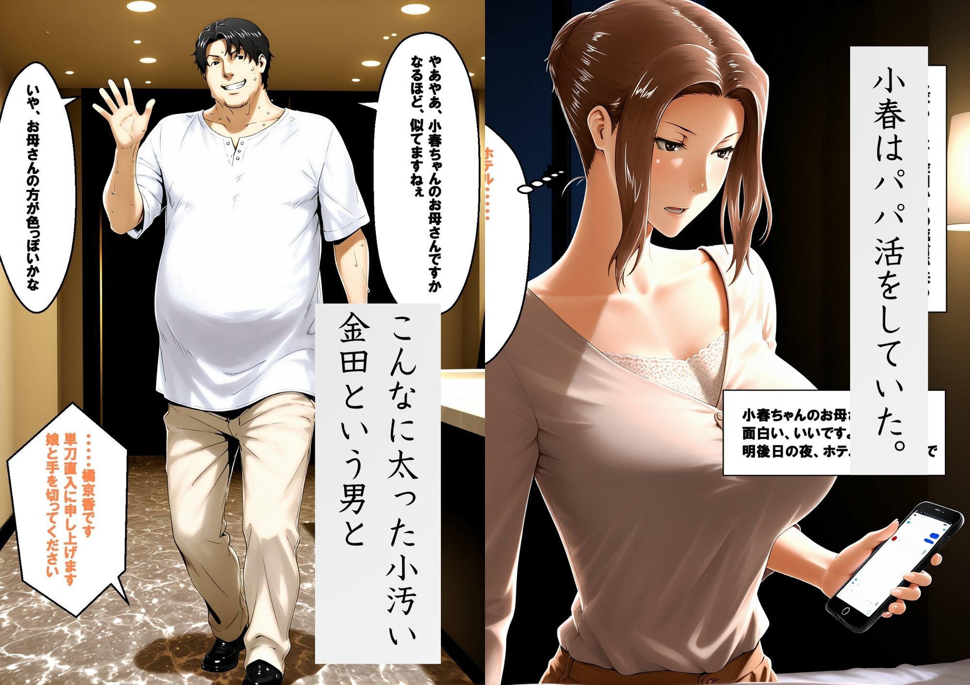 愛娘のために堕ちた母卑劣な男に犯●れ続けた夜