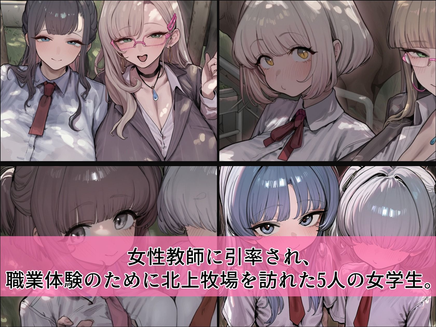 BreedingParty  爆乳ギャルの雌乳牛化計画  〜飲んだら最後、種付けは孕むまで〜  第一話  みうとゆいな