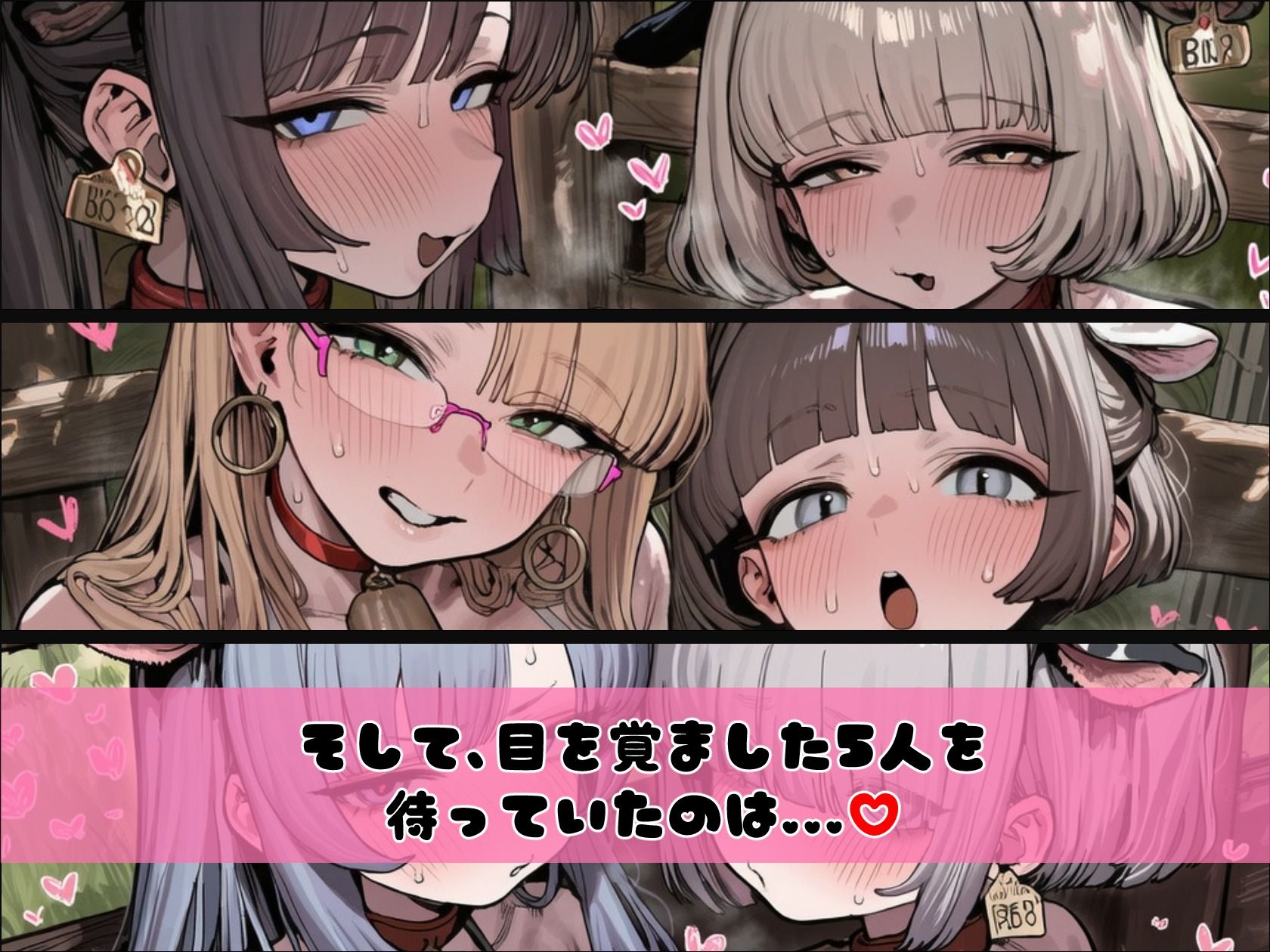 BreedingParty  爆乳ギャルの雌乳牛化計画  〜飲んだら最後、種付けは孕むまで〜  第一話  みうとゆいな