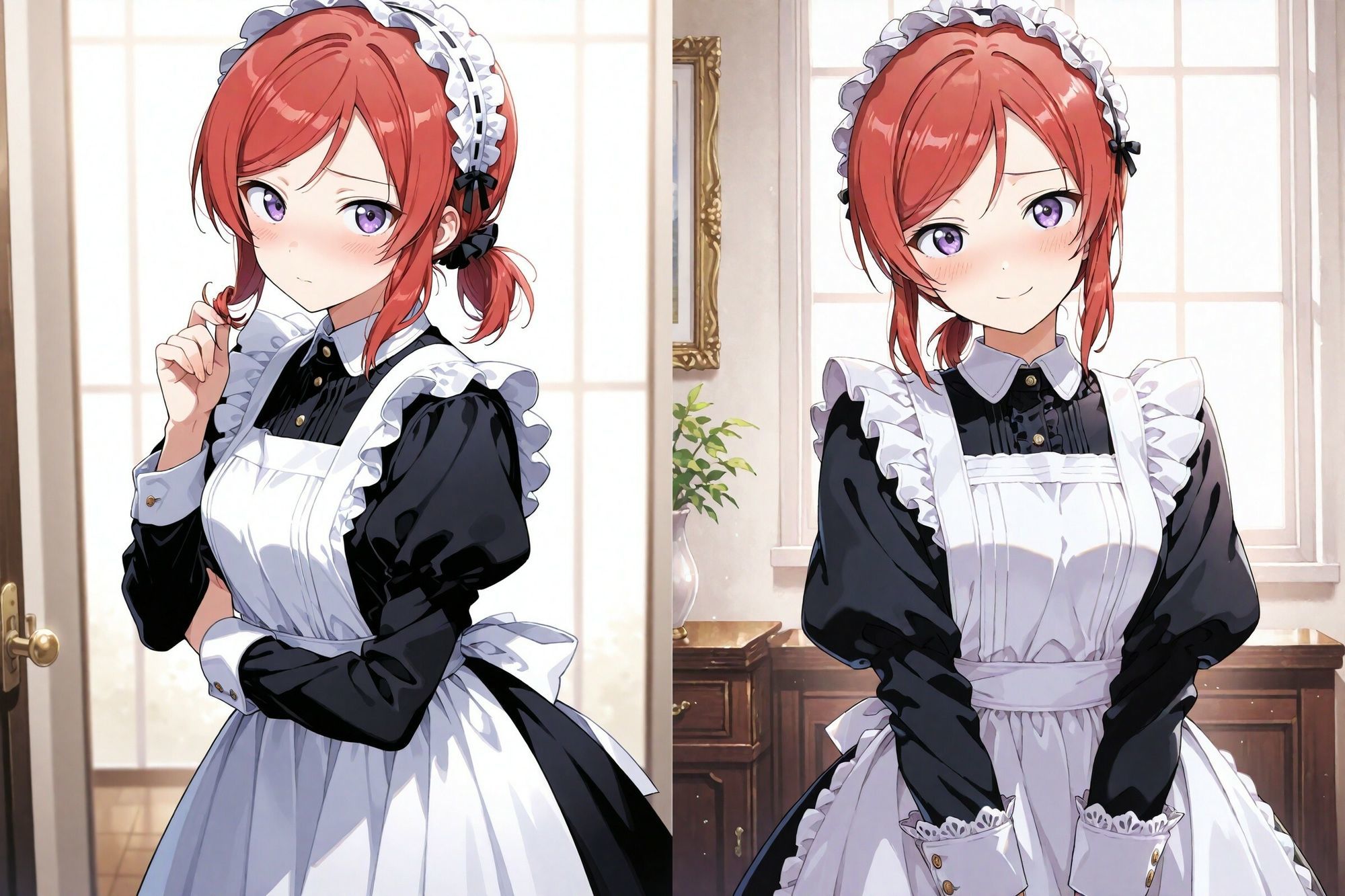 まきとえっち  メイド編