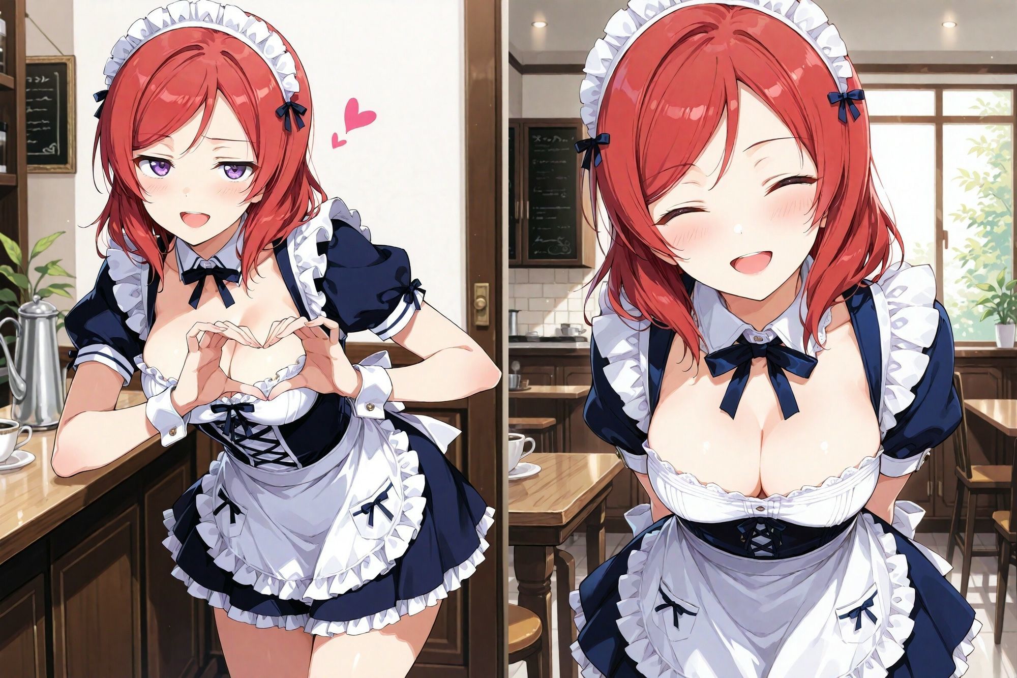 まきとえっち  メイド編