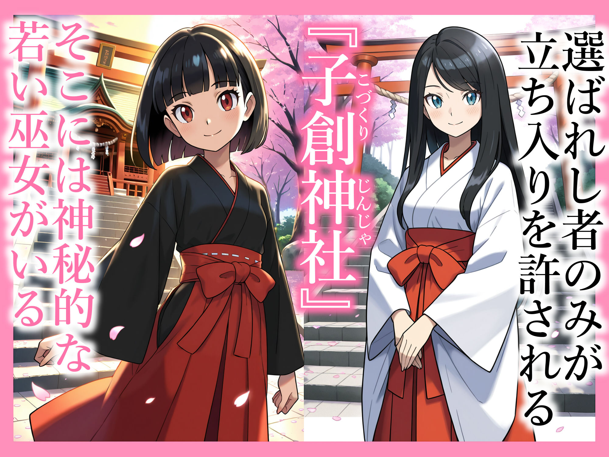 秘境神社の巫女【親子丼種付け物語】総集編