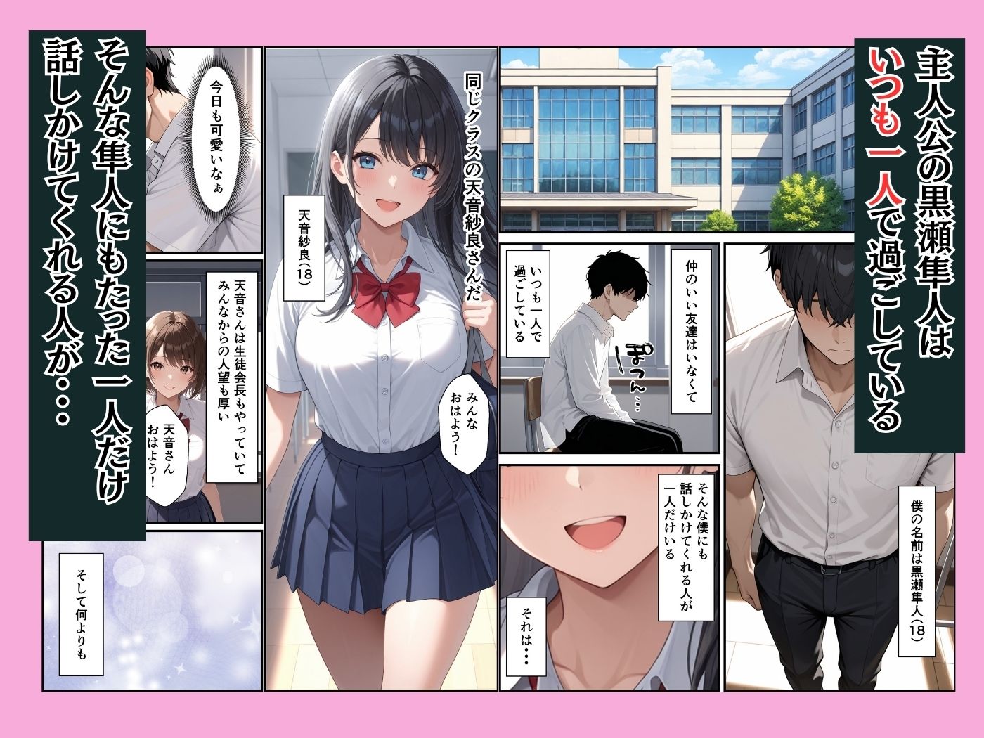 憧れの生徒会長が童貞陰キャの僕の彼女になってイチャラブセックスした話