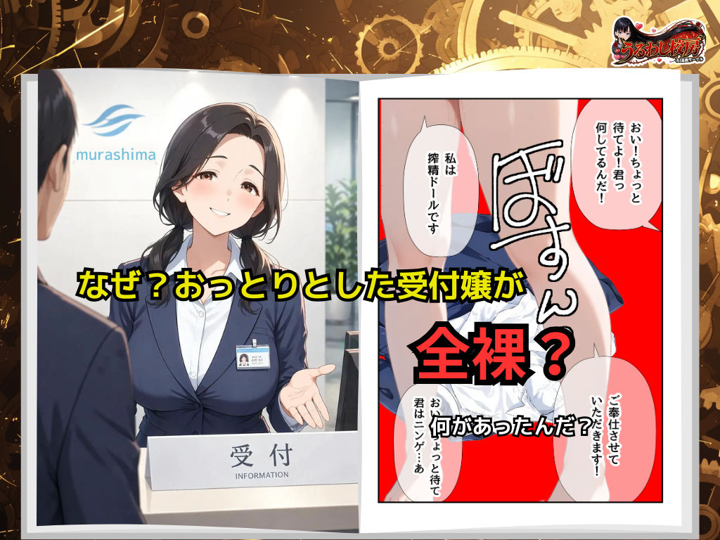 バグAIドールの代わりに！ おっとり受付嬢がご主人様を完璧に搾精します