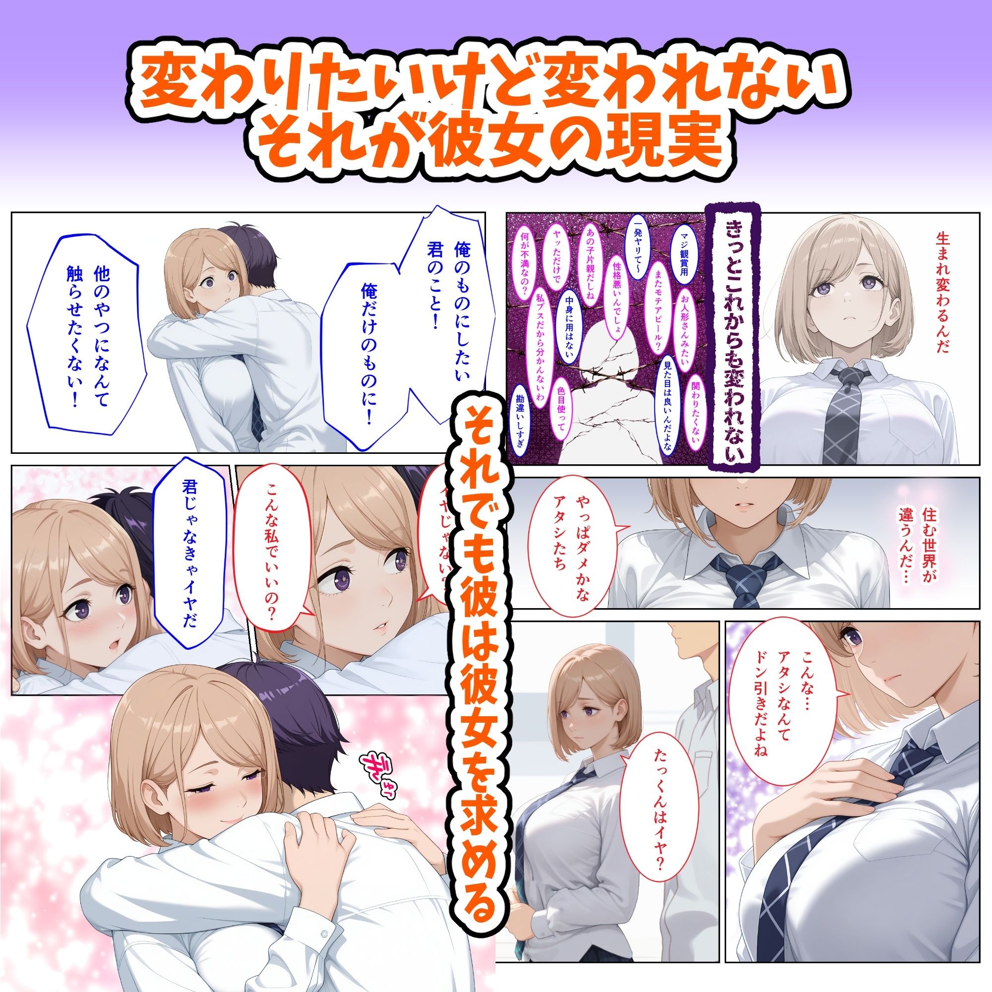 嘘告〜罰ゲームから始まるイチャラブセックス〜