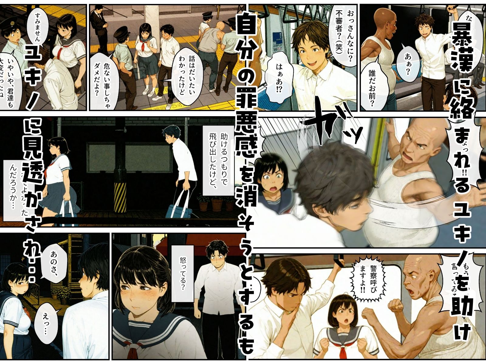 ポチャで体臭キツイ幼馴染とラブラブ仲直りセックス！？