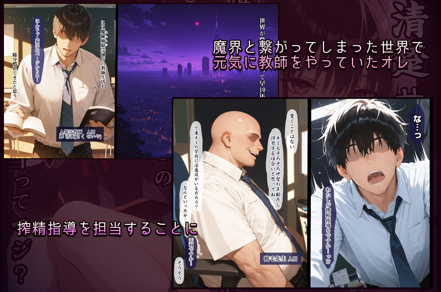 清楚サキュバス 世界が魔界と繋がって早10年 オレが教え子の搾精指導担当ってマジ？