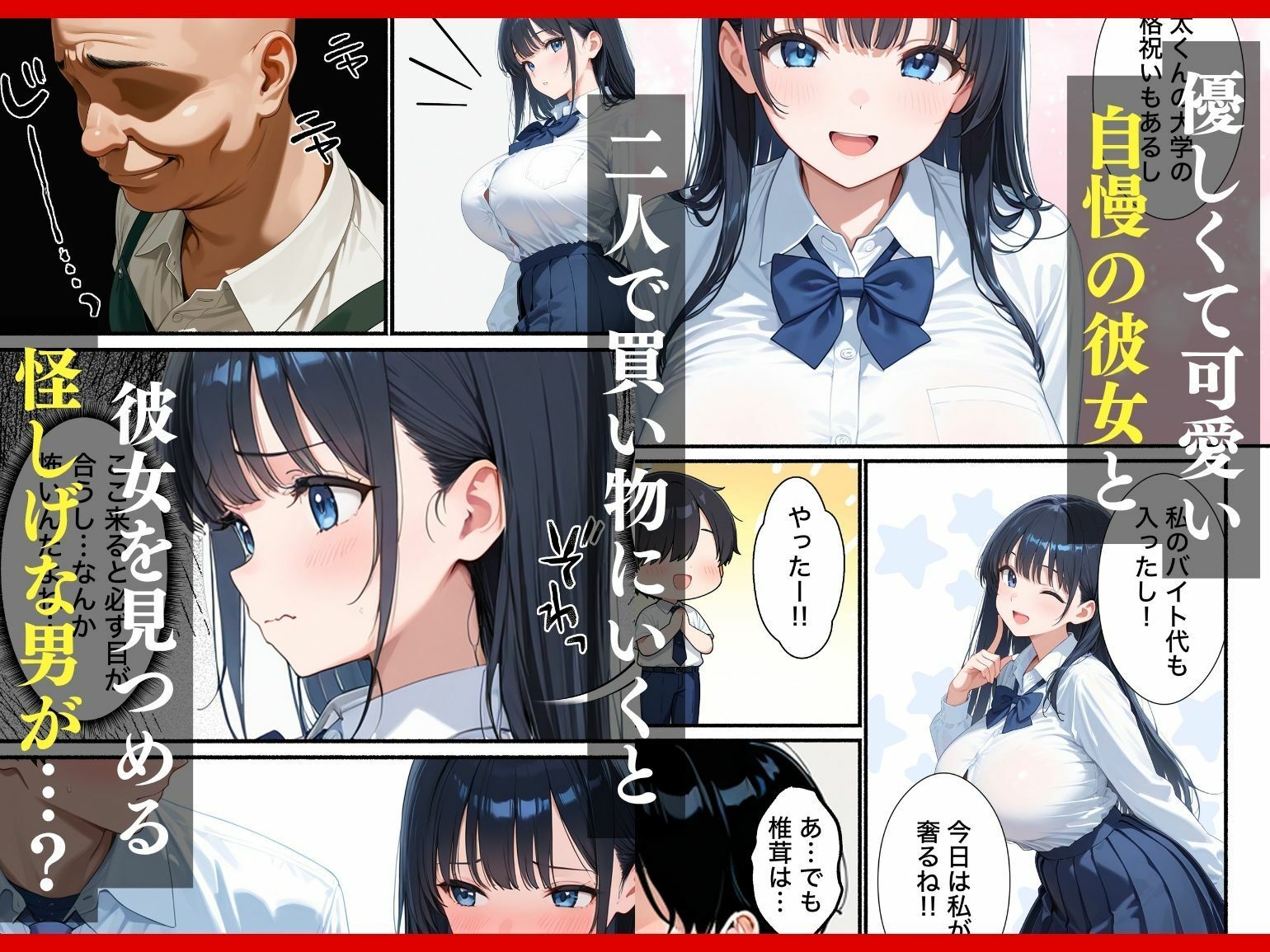 清楚系彼女が寝取られ絶頂しメス堕ちする話