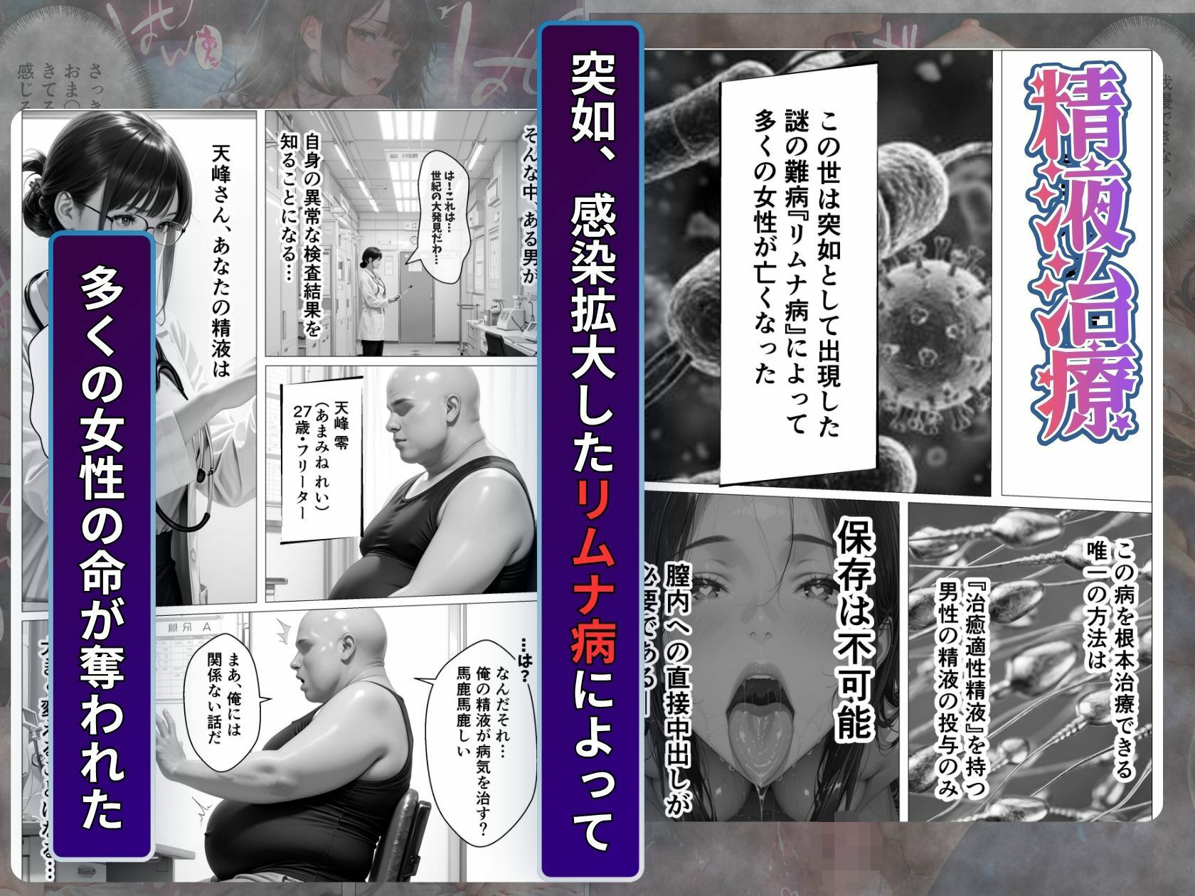 精液治療〜治療と称して放尿アクメするまで母娘を犯してみた〜