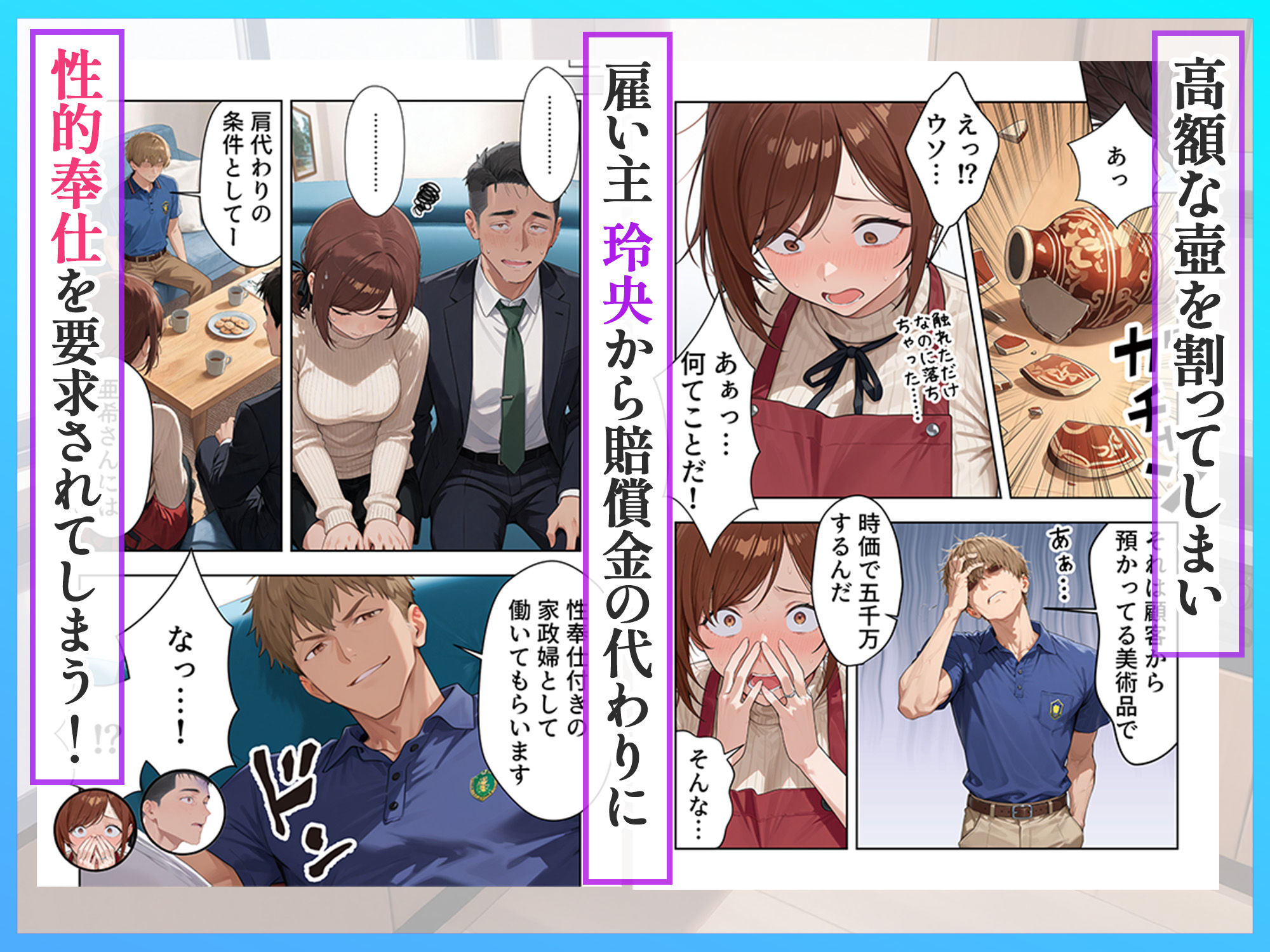 家事代行の人妻  寝取られた別れのビデオレター