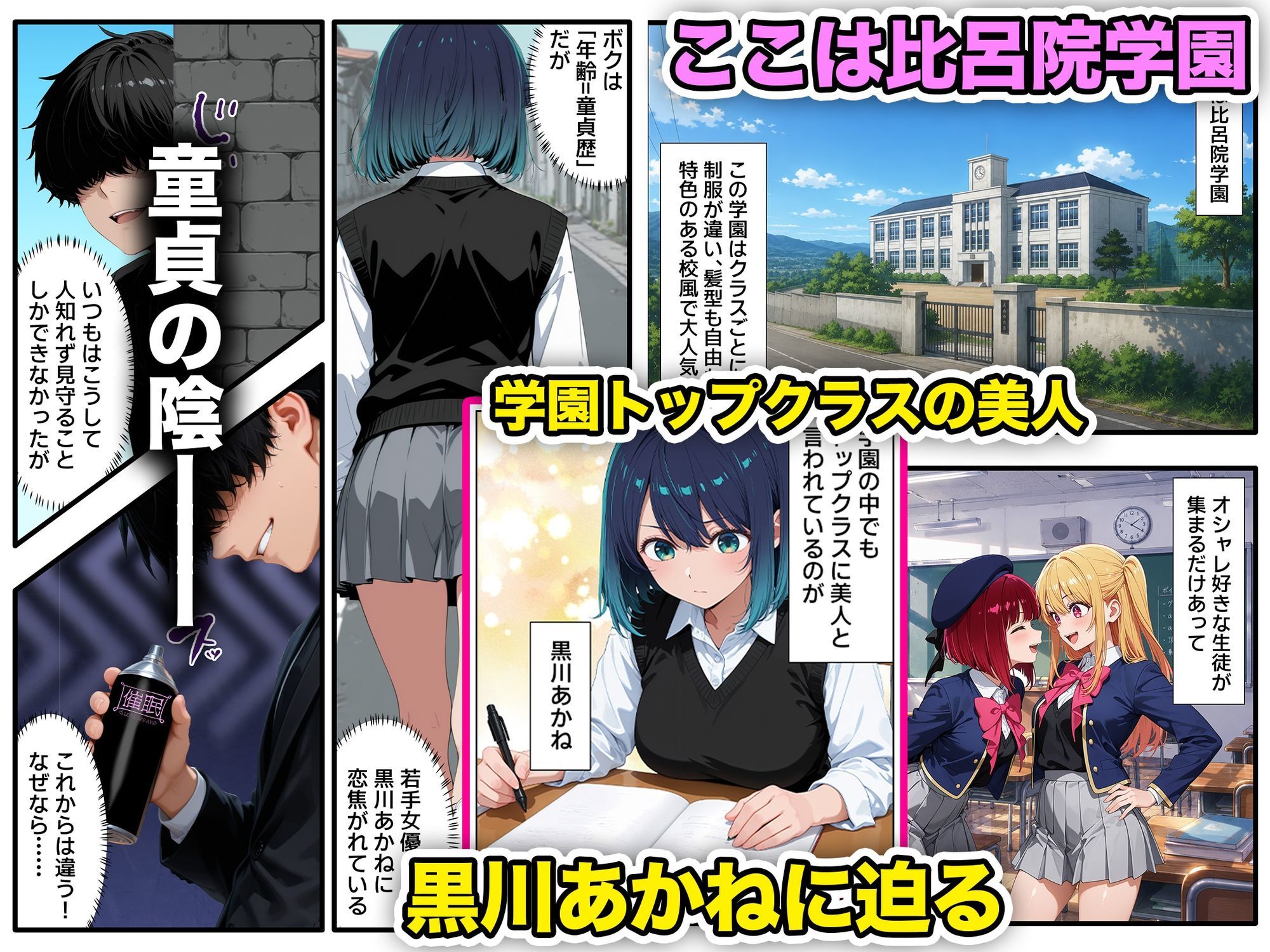 催●スプレーで堕とした彼氏持ちの天才女優が、催●解けても自分からアナル拡げるメスになった件