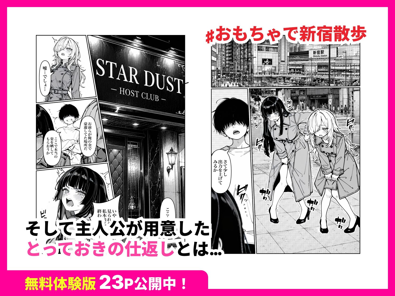 いただき女子に搾取されたので性的に搾取し返した話