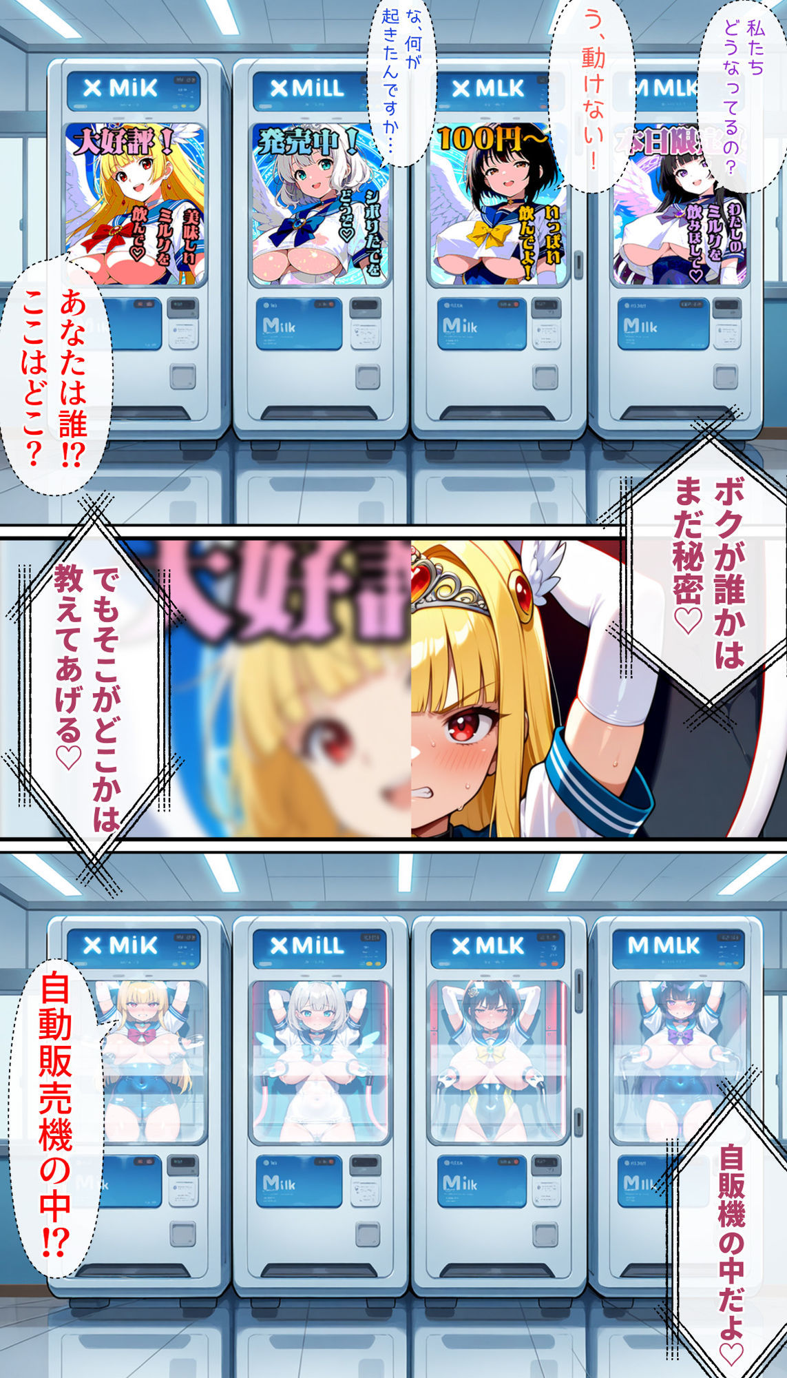 聖翼天使セラフィック・ナイツ〜裏切りのザーメンプール〜『学校は安全だと思ったのに』