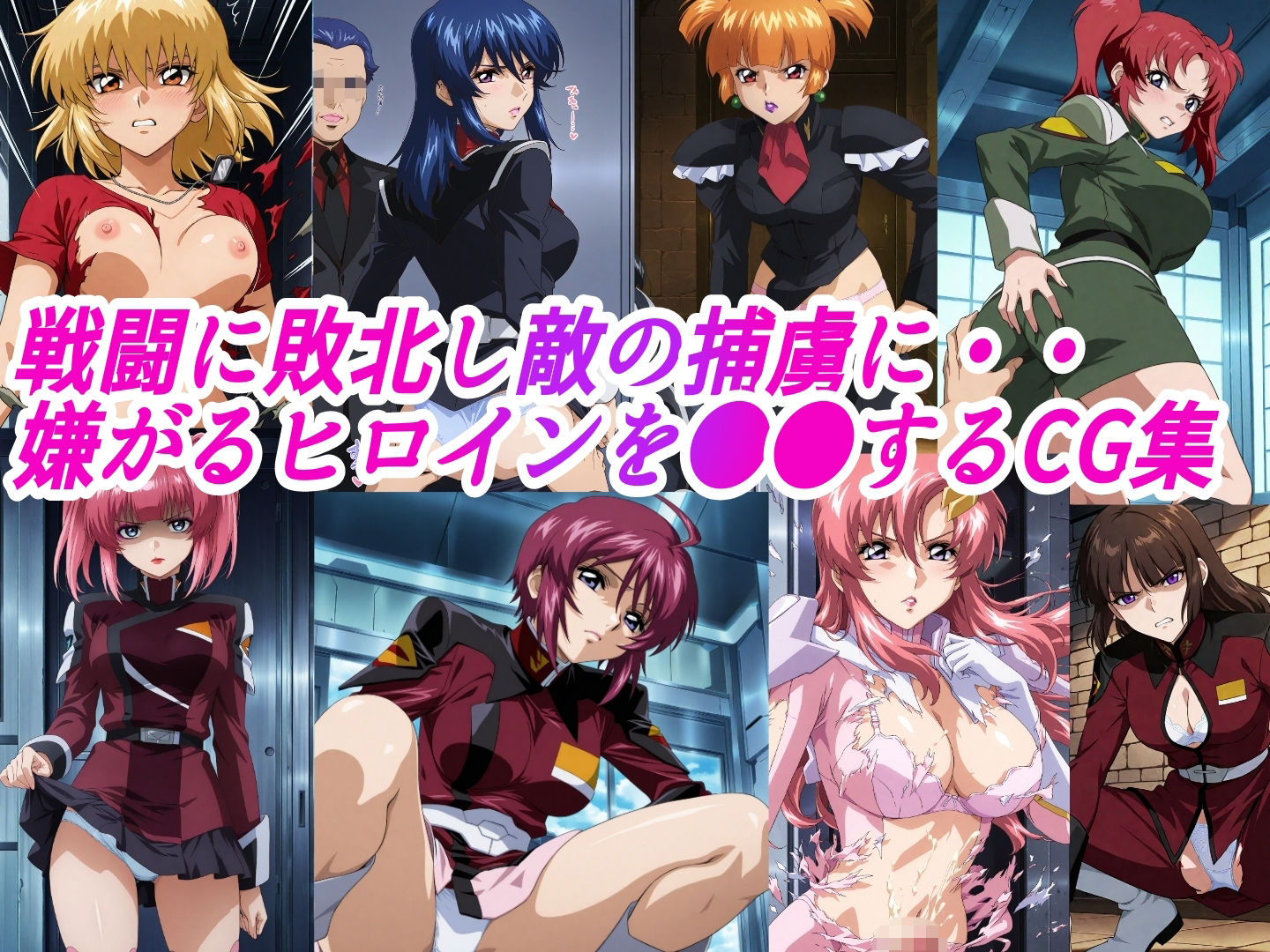 （ガン●ムSE●D）嫌な顔されながらおパンツ見せて中出しセックスで孕ませたい