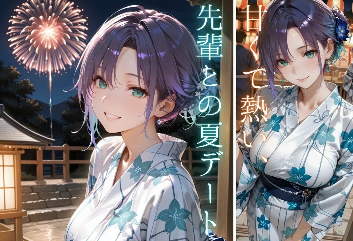 先輩との夏...花火デートからびしょ濡れ本殿SEX vol.2