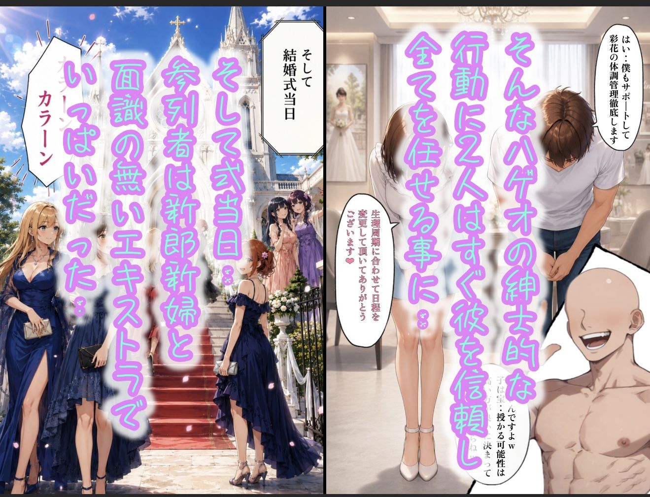 俺だけ何をしても許される世界seen4結婚式編
