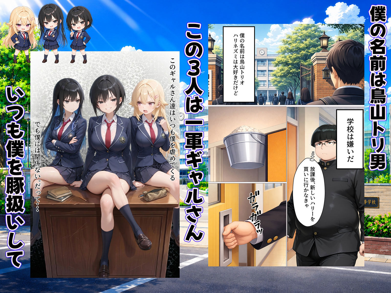 僕をいじめたギャルさん達に復讐する話ーリベンジ結衣編ー