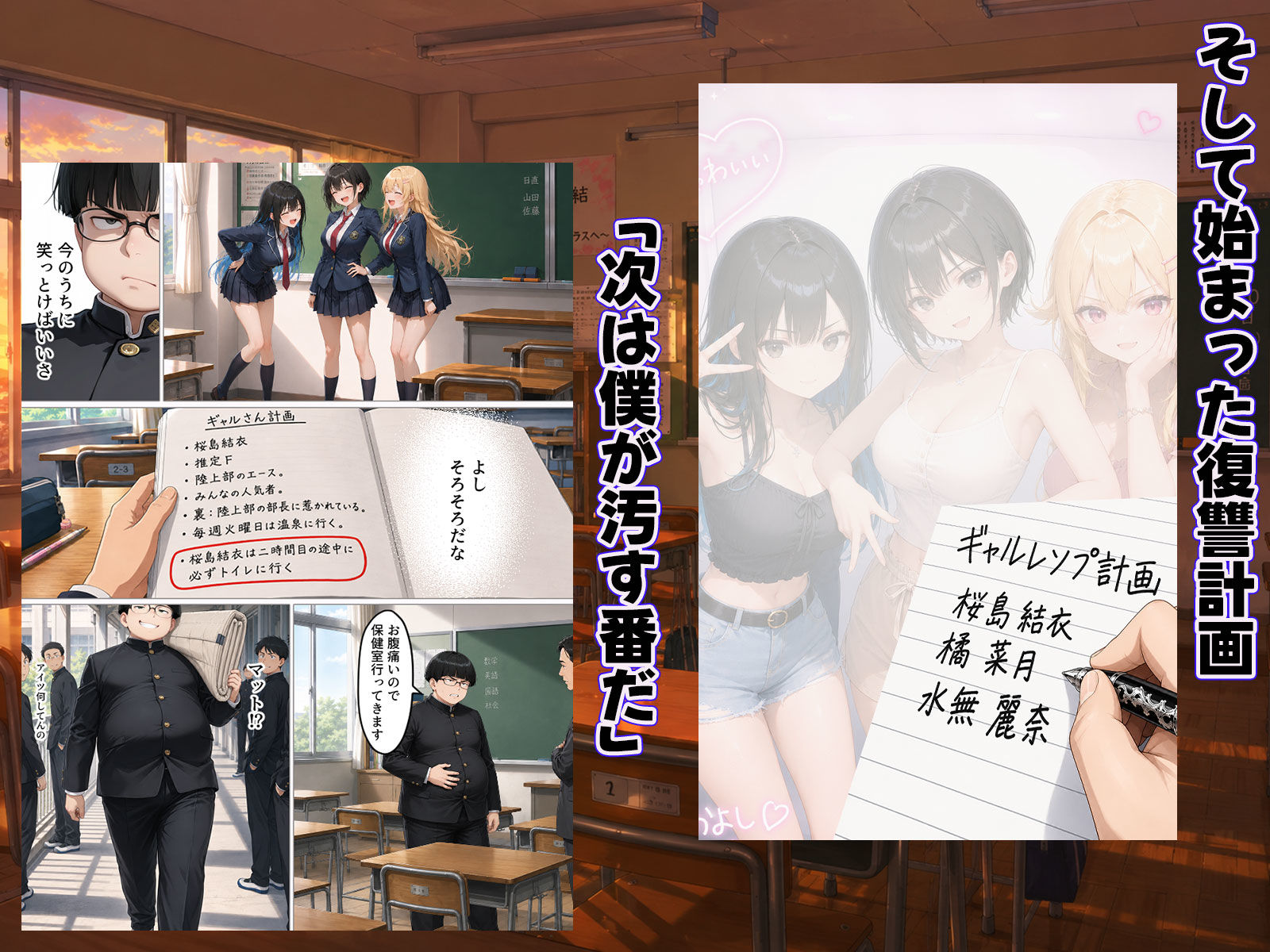 僕をいじめたギャルさん達に復讐する話ーリベンジ結衣編ー