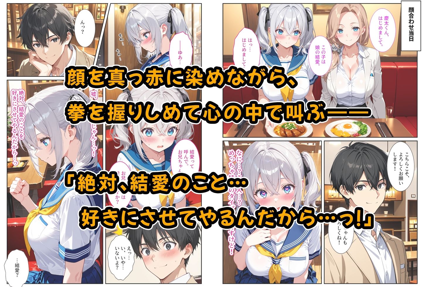 義妹ができたら幼馴染が嫉妬爆発！〜義妹と幼馴染のW爆乳ハーレム中出しセックス〜